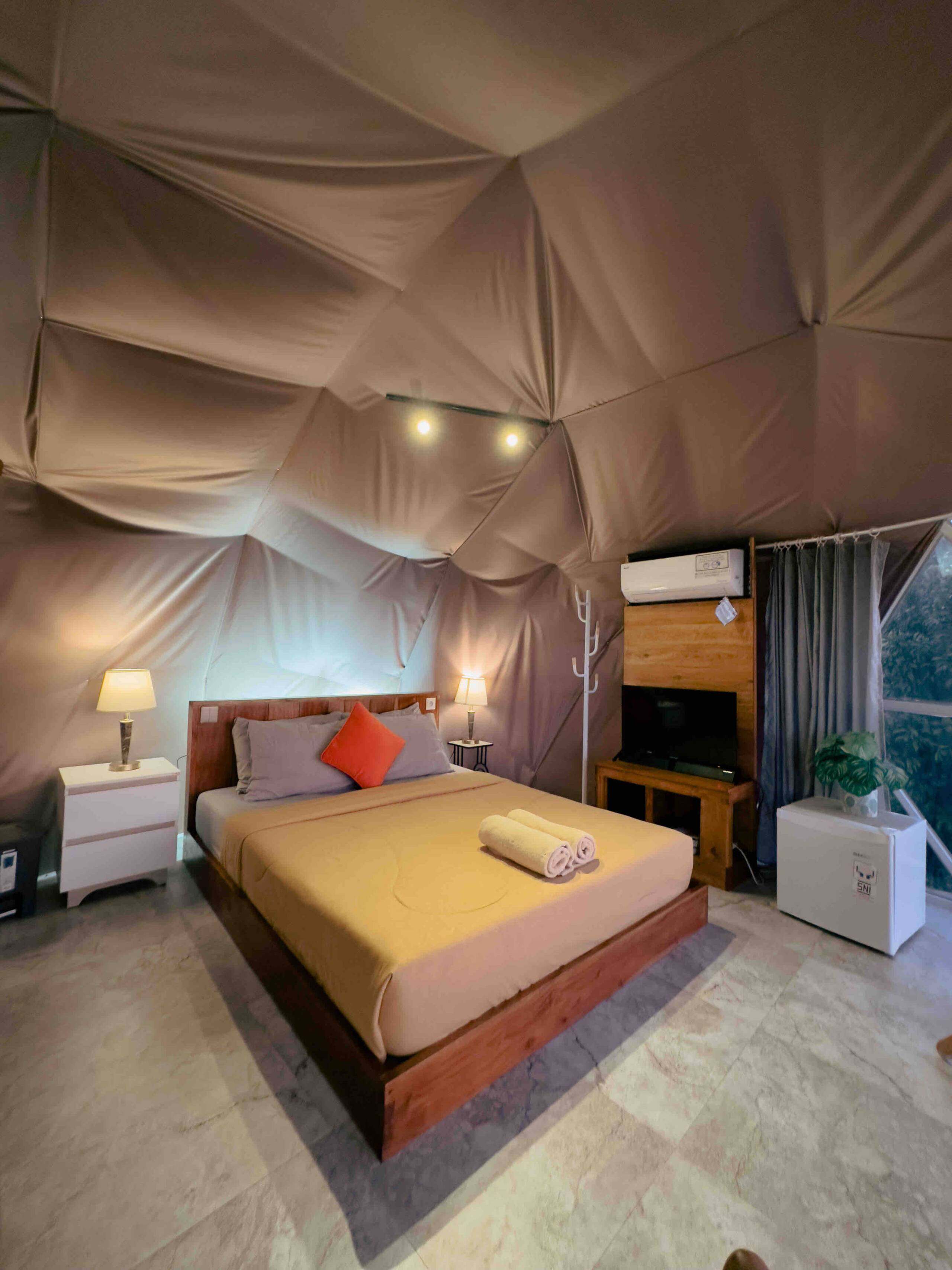 Glamping in the Munduk Rice Terrasse 10
