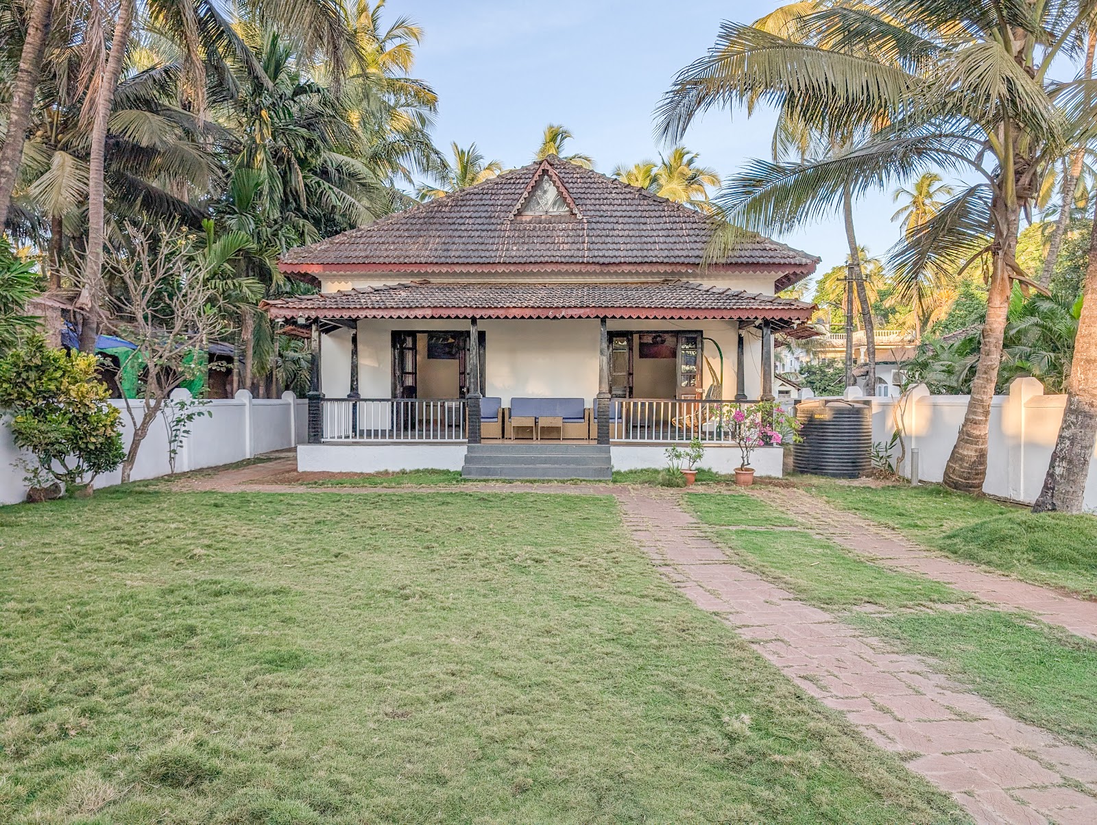 Morjim Beach garden villa 6