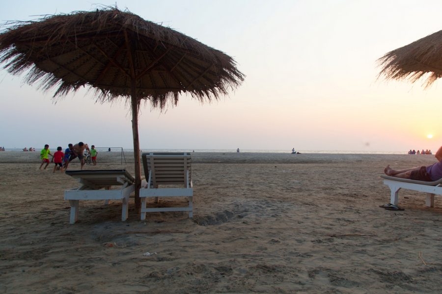 Morjim Beach garden villa 10