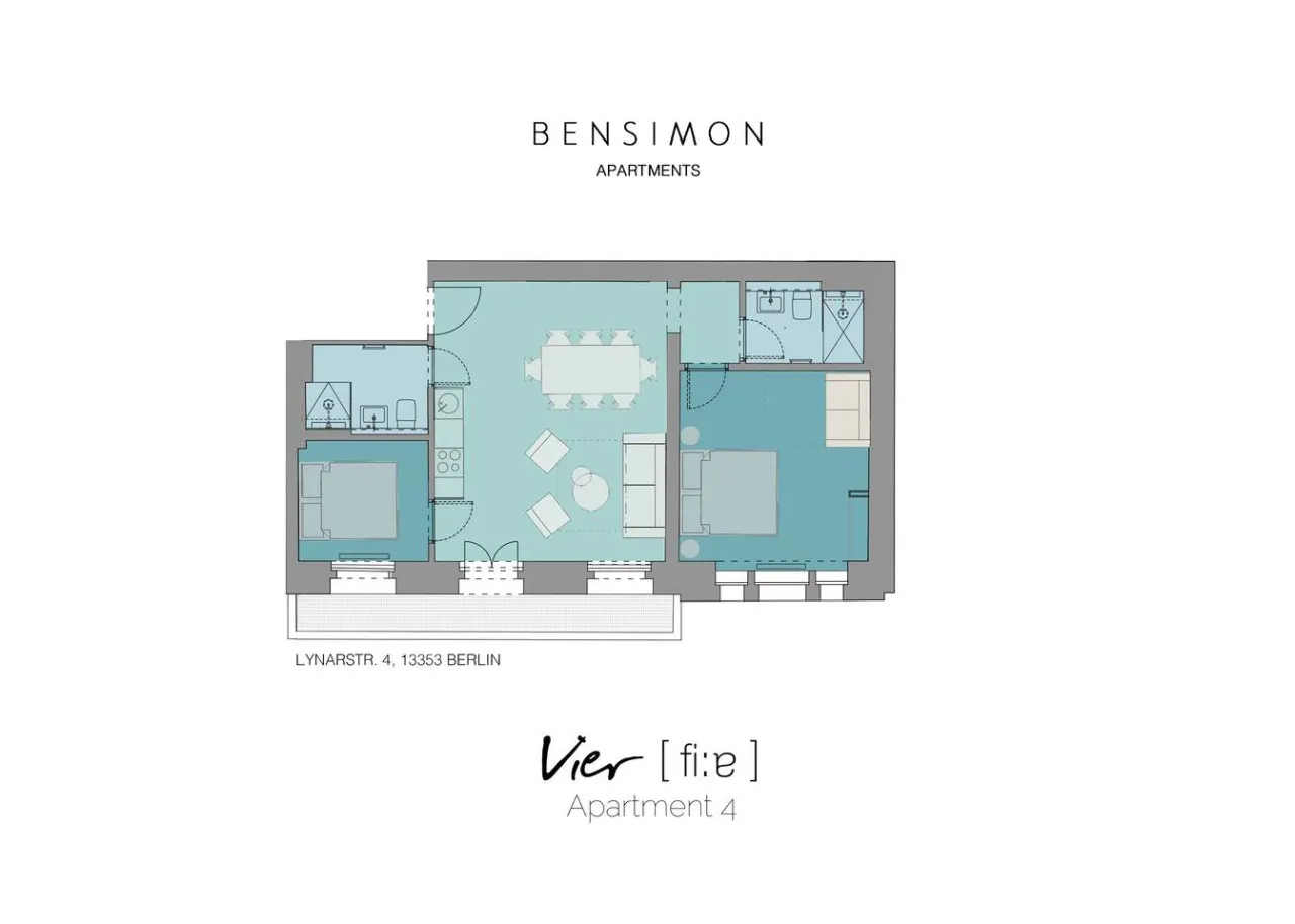 2-Bedroom Apartment with 2 Bathrooms & Balcony — photo 5