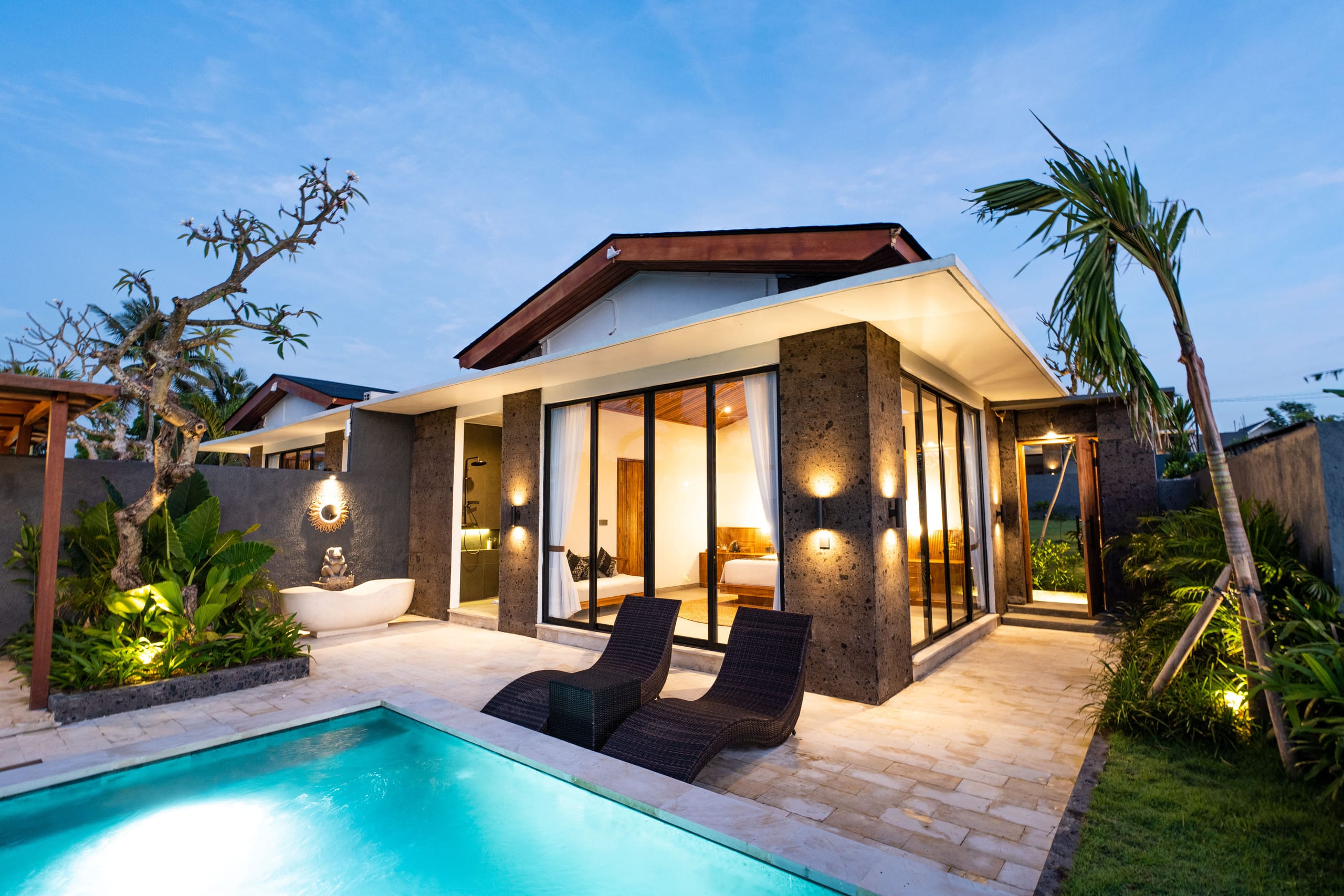 luxury 1 bed room private pool villa at Sebatu