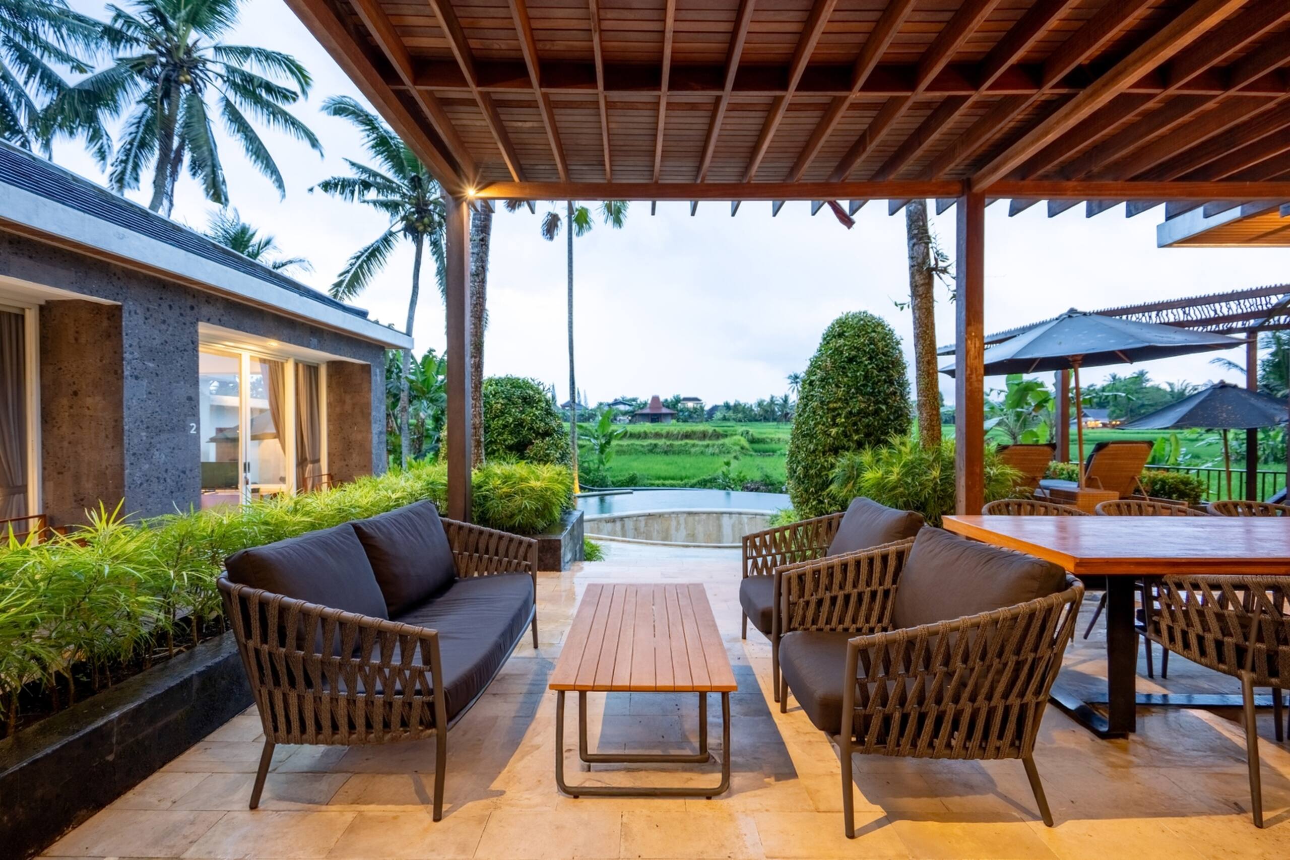 Ubud 3BR Villa Private Pool & Rice Field Views 34