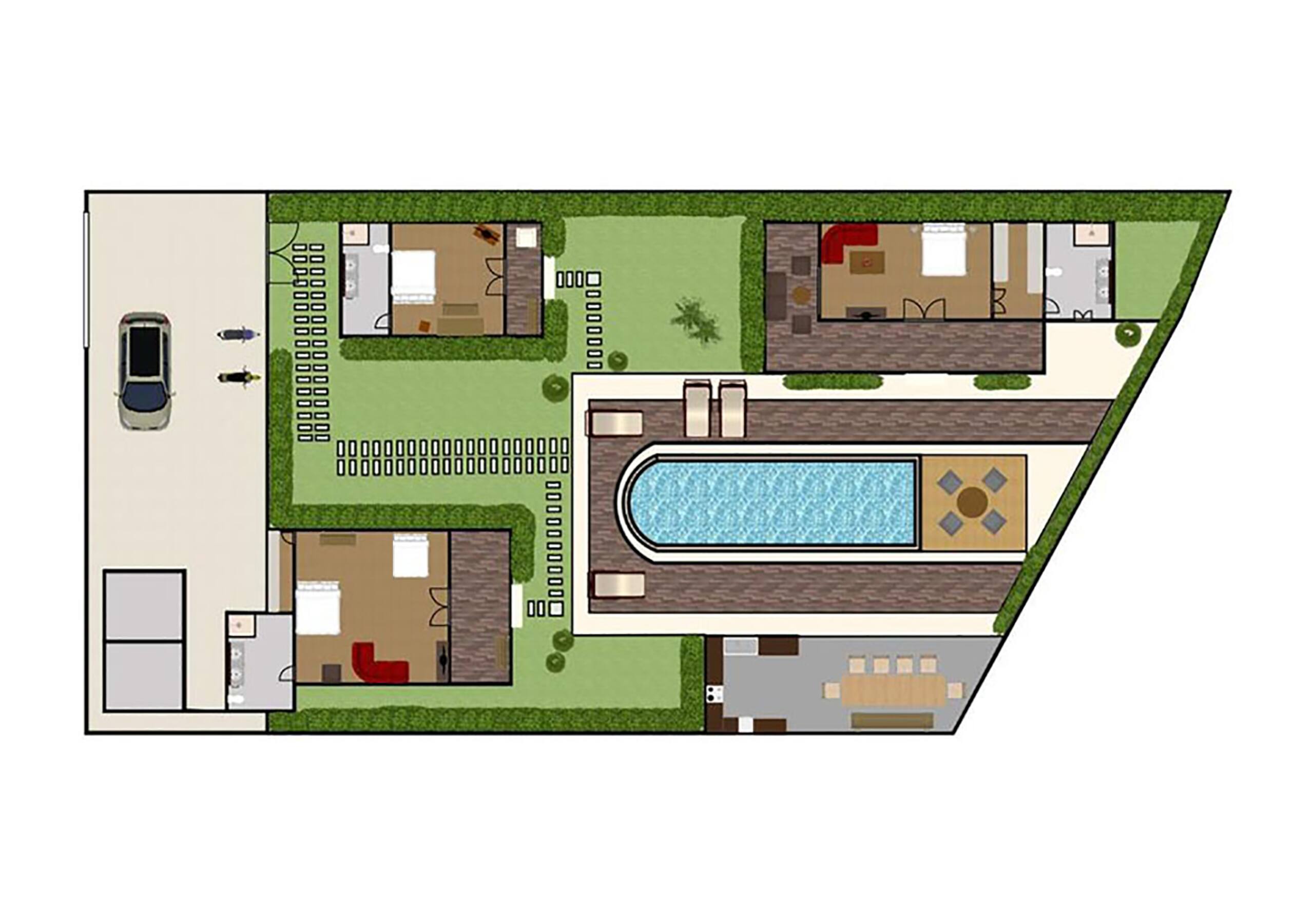 Central Canggu, 5 minutes from Echo Beach / La Brisa 39
