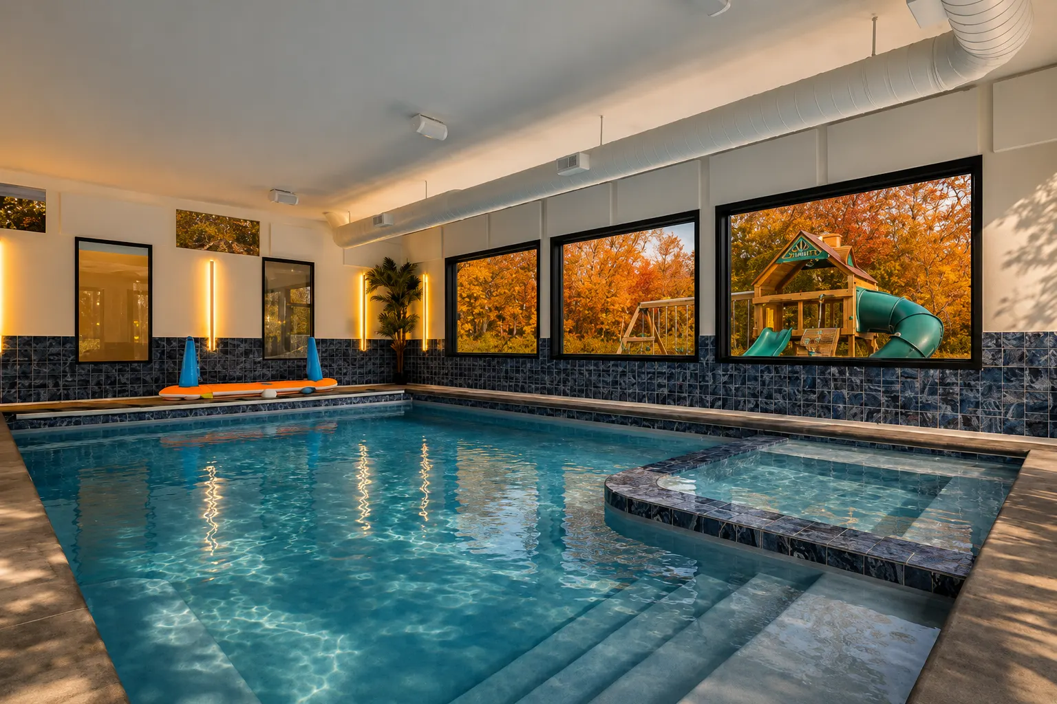 Poconos Luxury Resort: Pool, Theater, Games