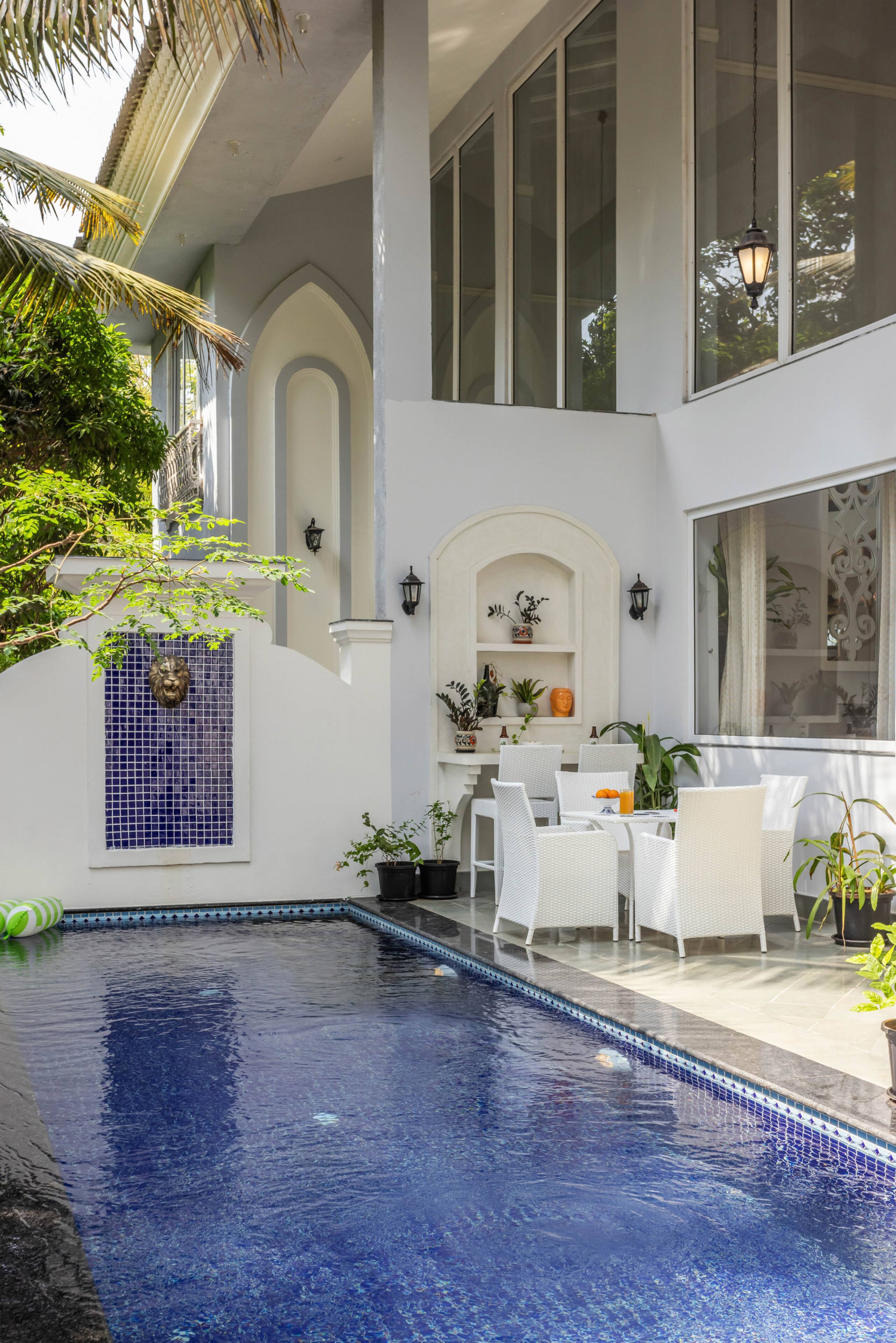 The Hornbill Villa - 3BHK with Pvt Pool in Saligao 36