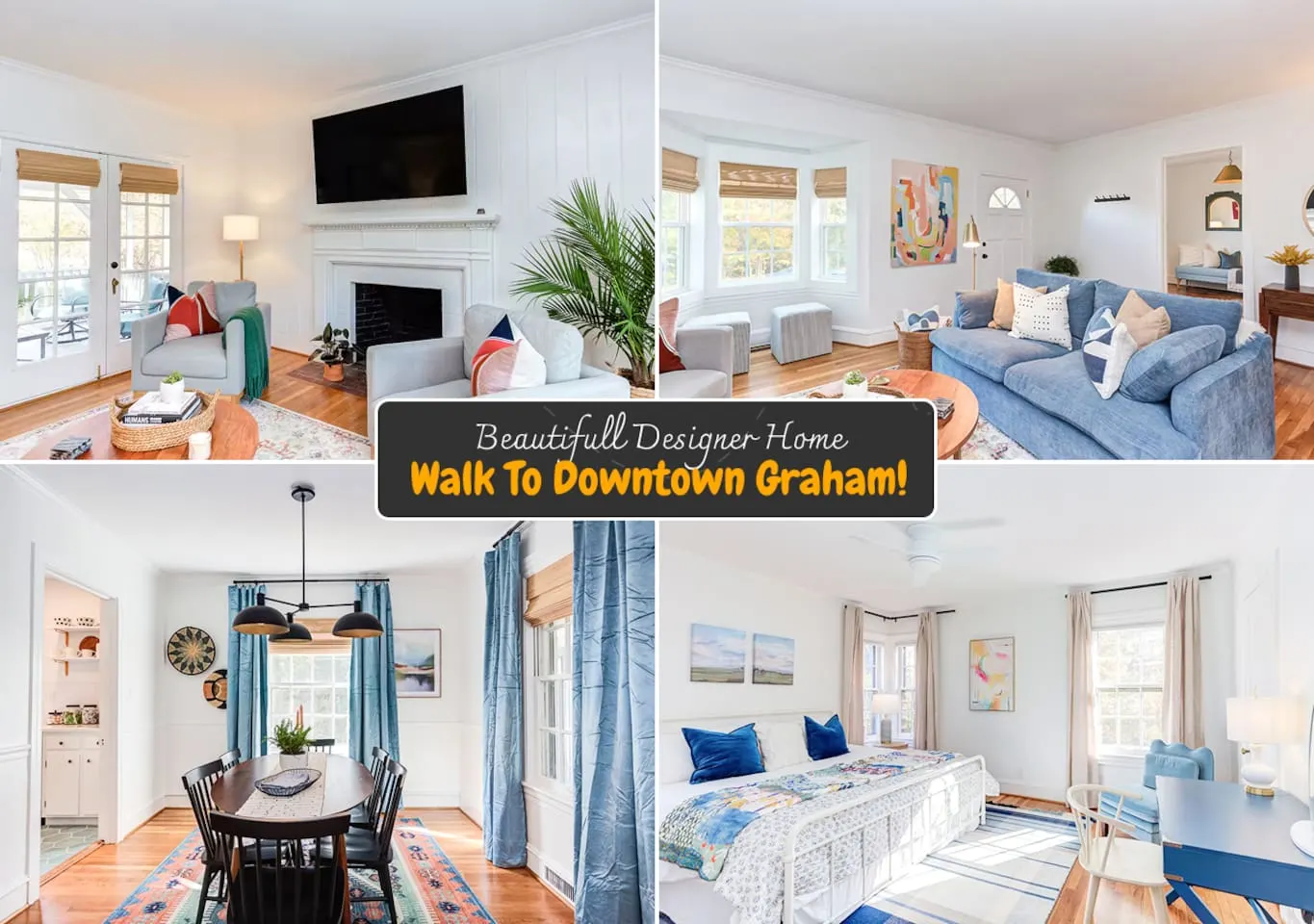 Radiant Home in Graham – Garden Views | BBQ Grill