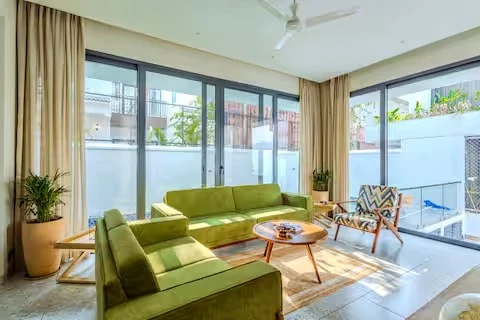 Aura Stays L8/3Bhk/Pvt Pool/5mins to Vagator Beach 6