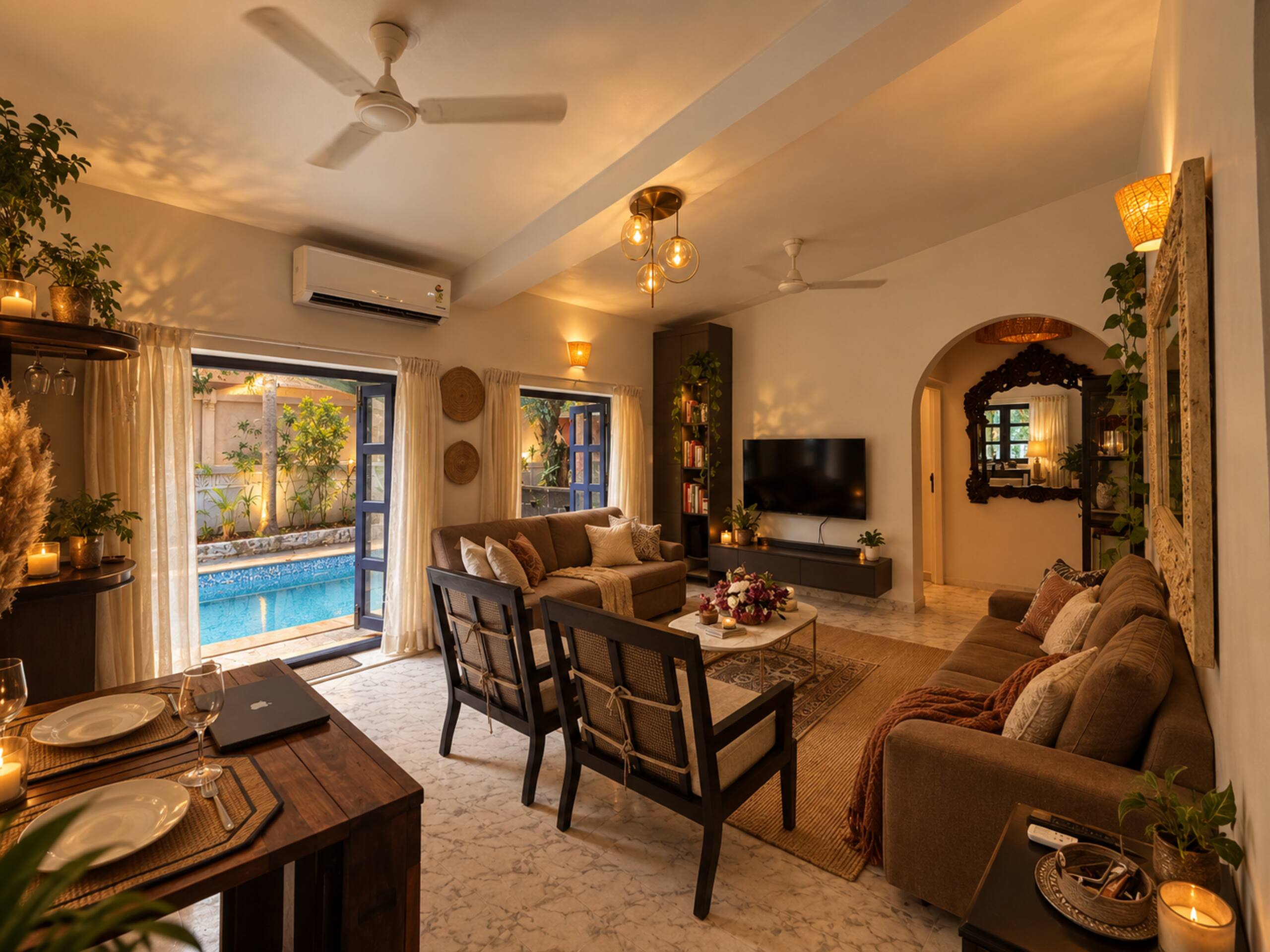 The6thDay -3bhk villa pvt pool & cook-Beach 800mtr 10