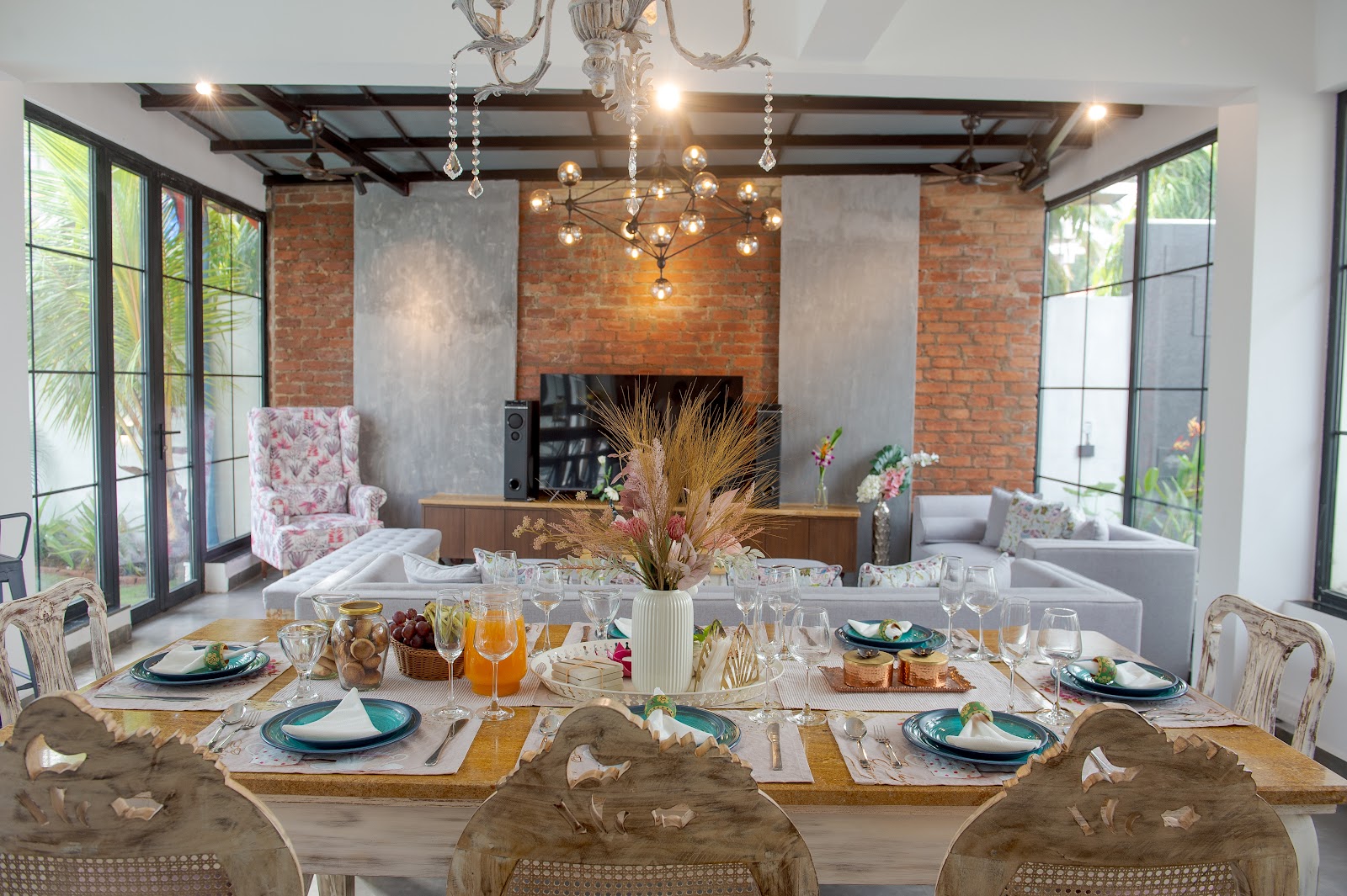 Antaliya 8BHK Villa -Huge Pool - 150m Morjim Beach 8