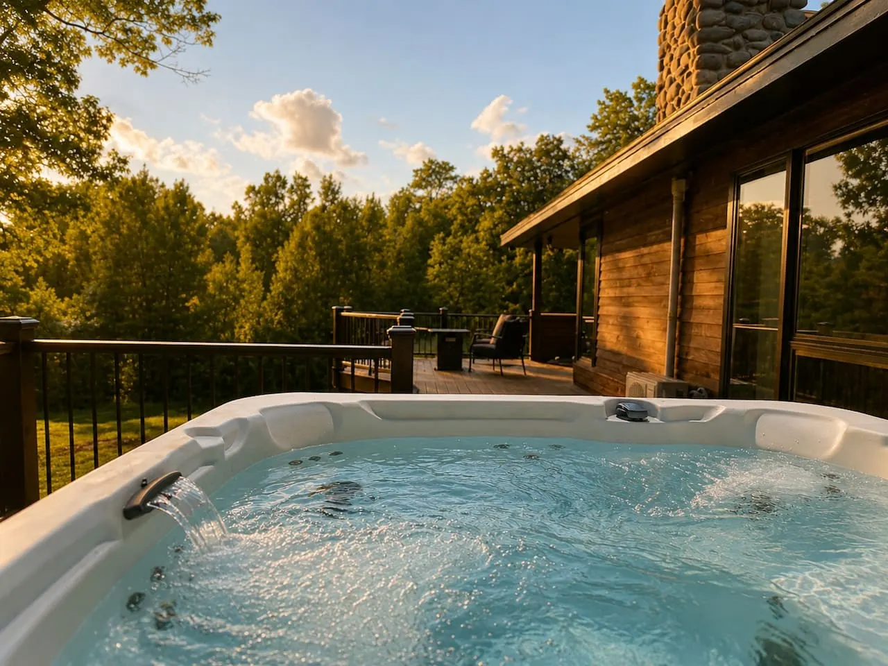 Private 2-Acre Escape Hot Tub Fire Pit Games 2