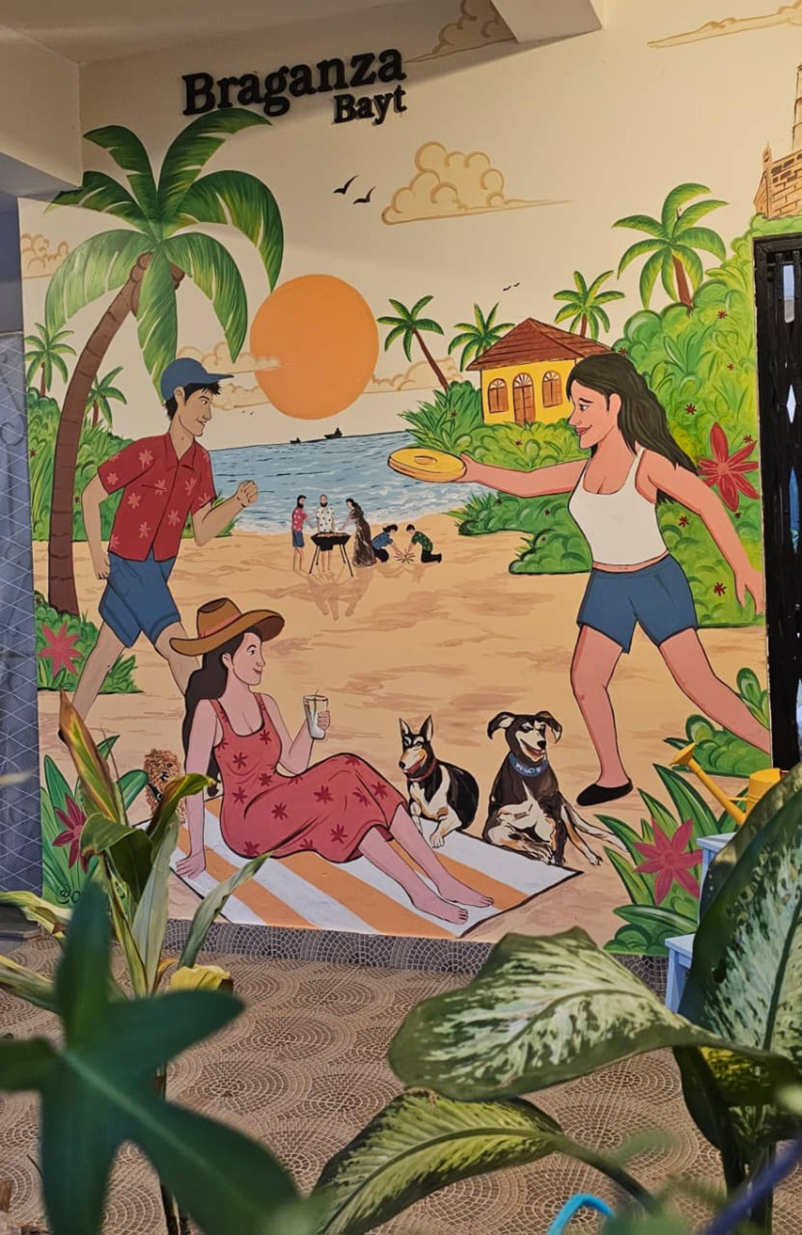 The Stylish Boho 1BK Near Candolim Beach 38