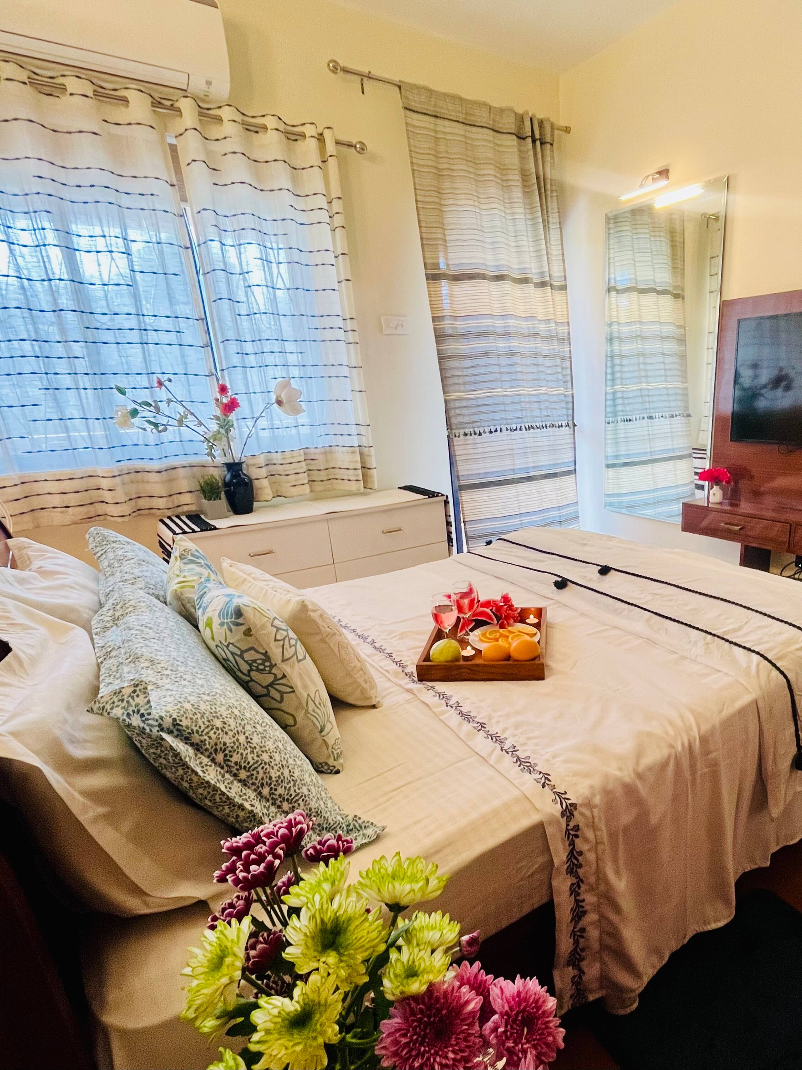 SunDarya Poolside 2BHK close to Beach WIFI Parking 28