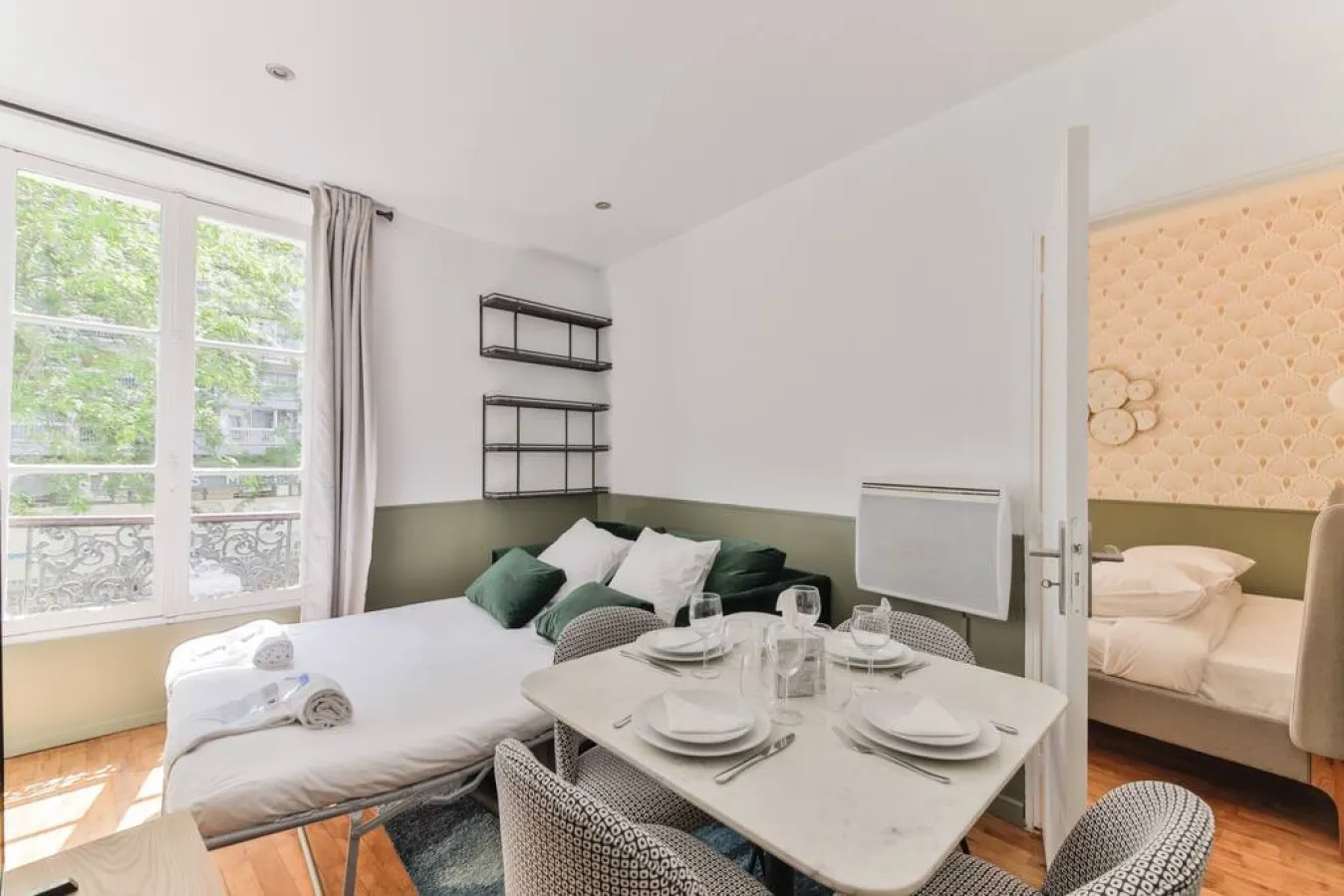 Apartment#4People#1Bedroom#Buttes-Chaumont#Paris19 7