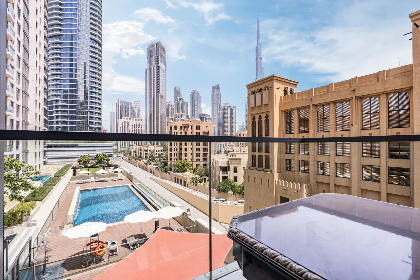 Chic Central Downtown Home w/ Burj View 12