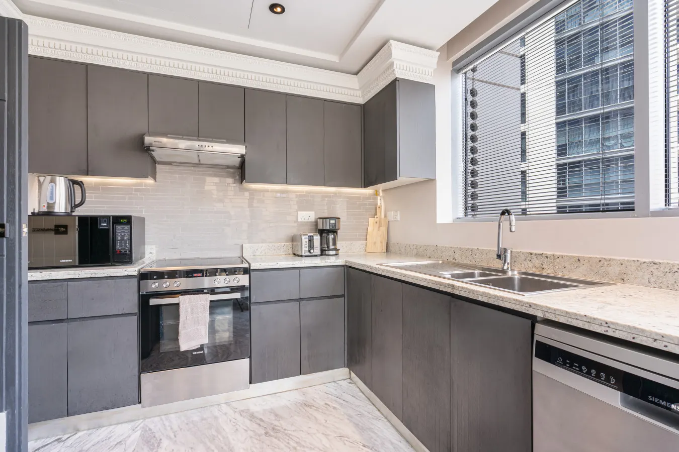 Chic Central Downtown Home w/ Burj View 13