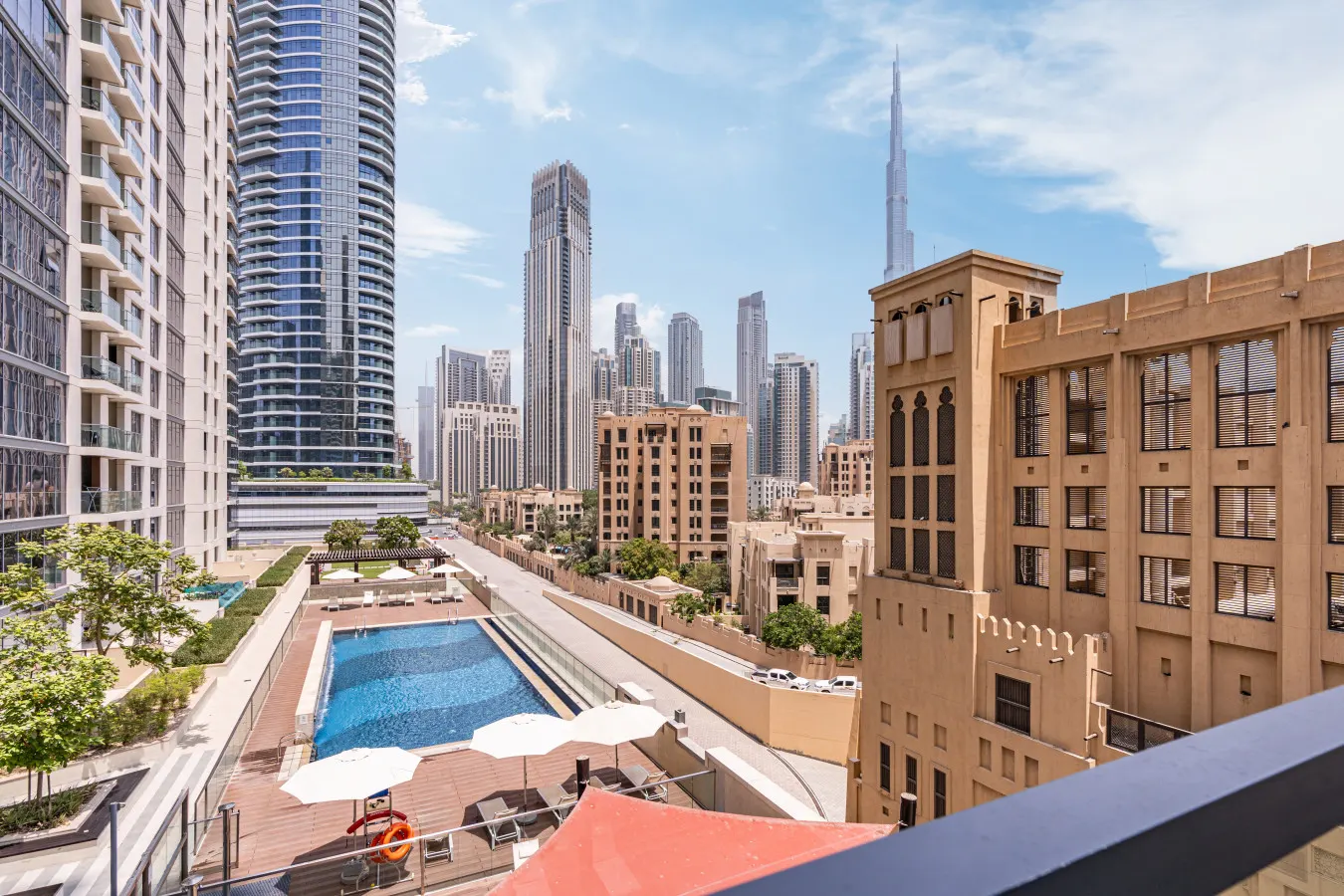 Chic Central Downtown Home w/ Burj View 16