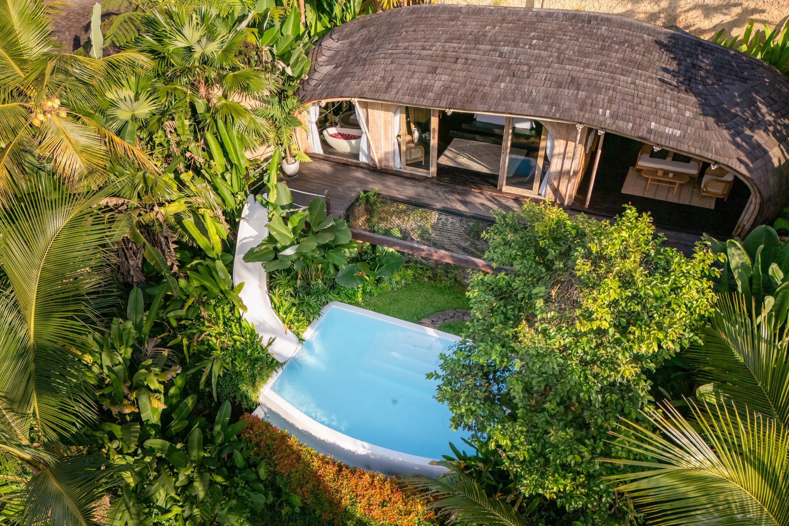 Moon - Bamboo Villa in Eco Six Bali