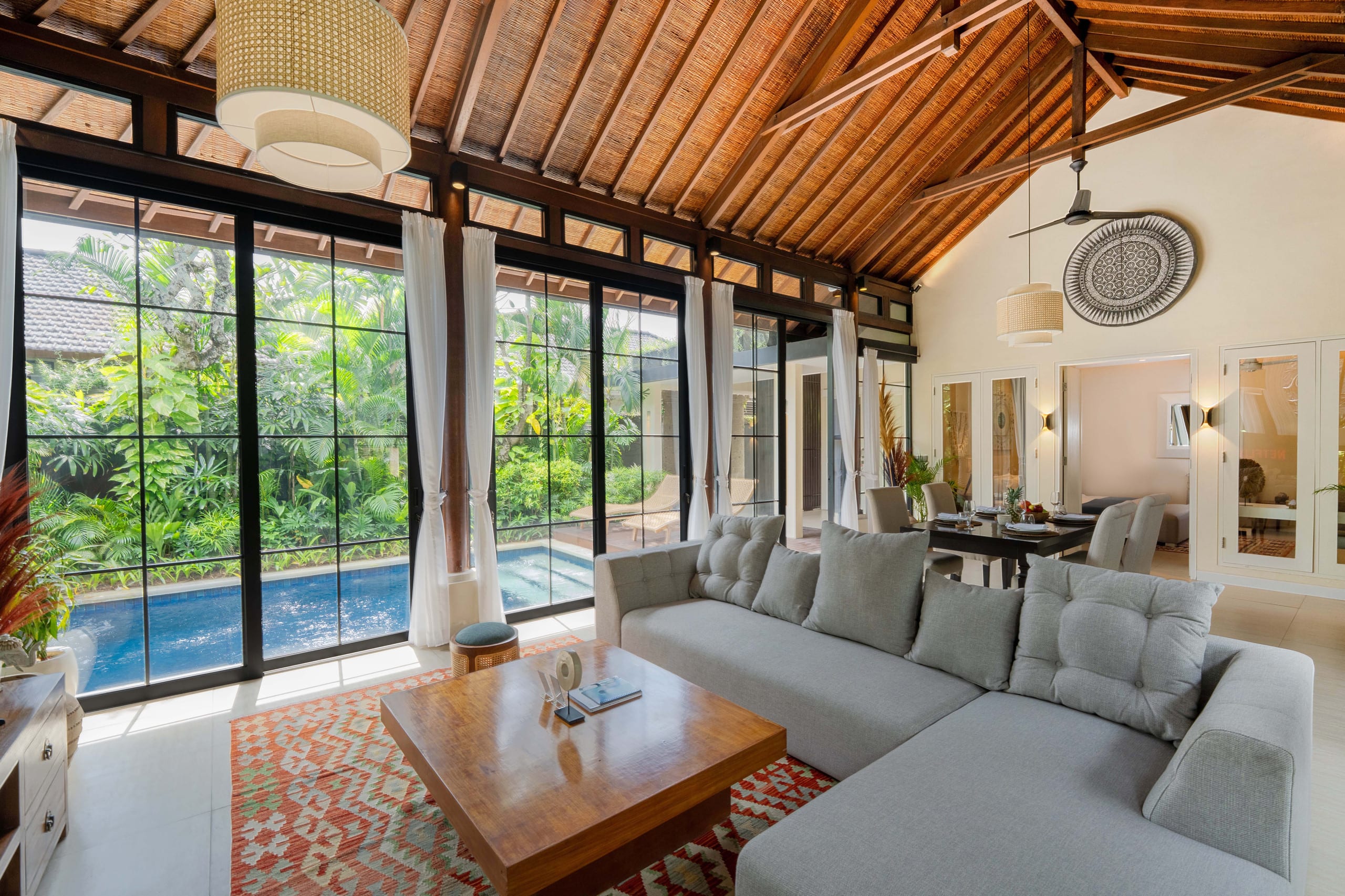 Bohemian 2BR Villa w/ Pool Near Seminyak Beach 9
