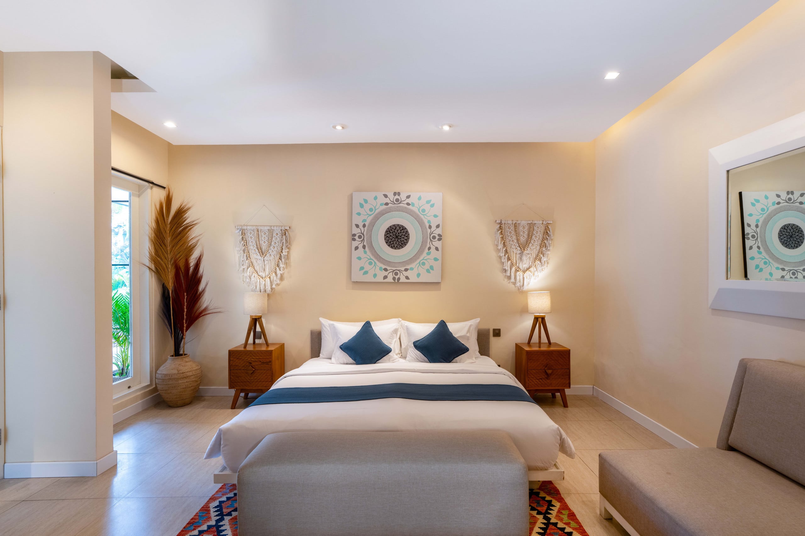 Bohemian 2BR Villa w/ Pool Near Seminyak Beach 13
