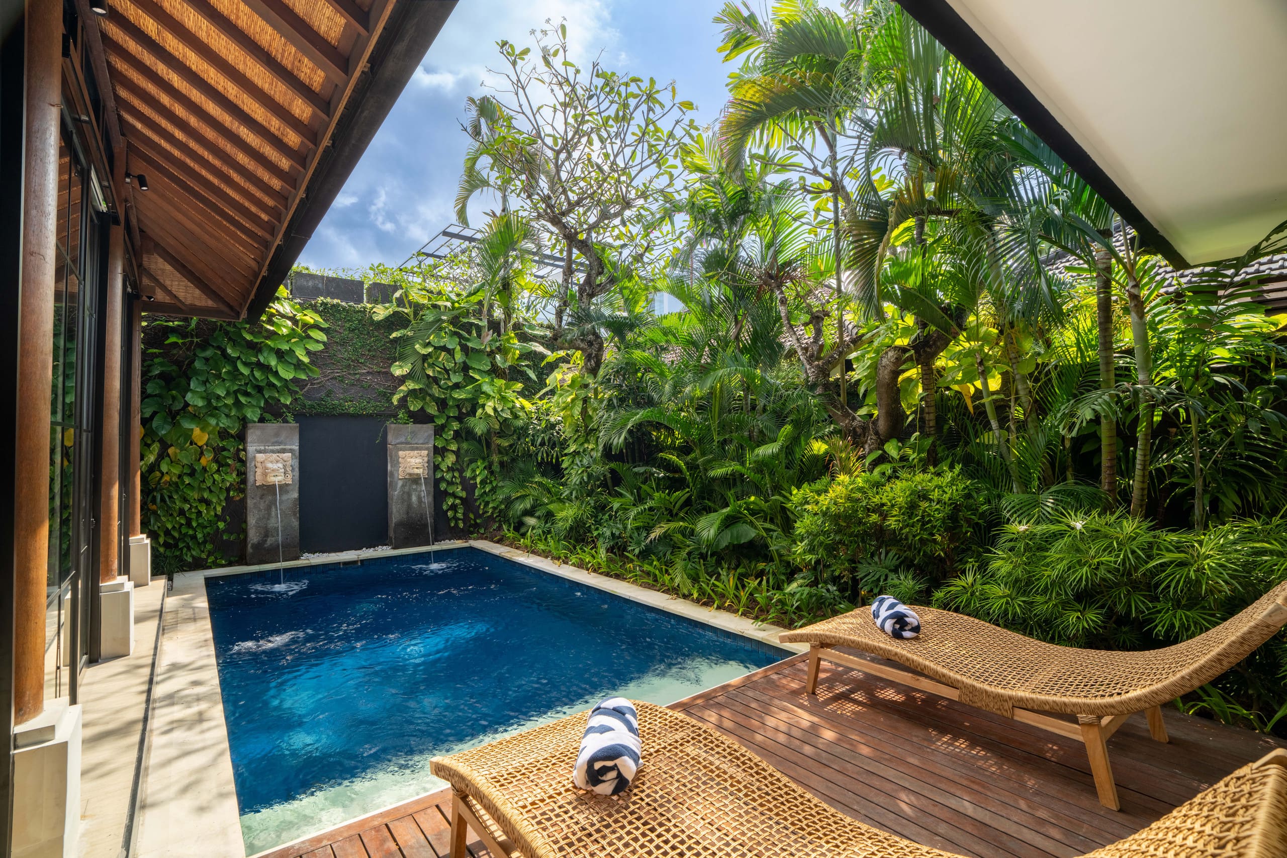 Bohemian 2BR Villa w/ Pool Near Seminyak Beach 6