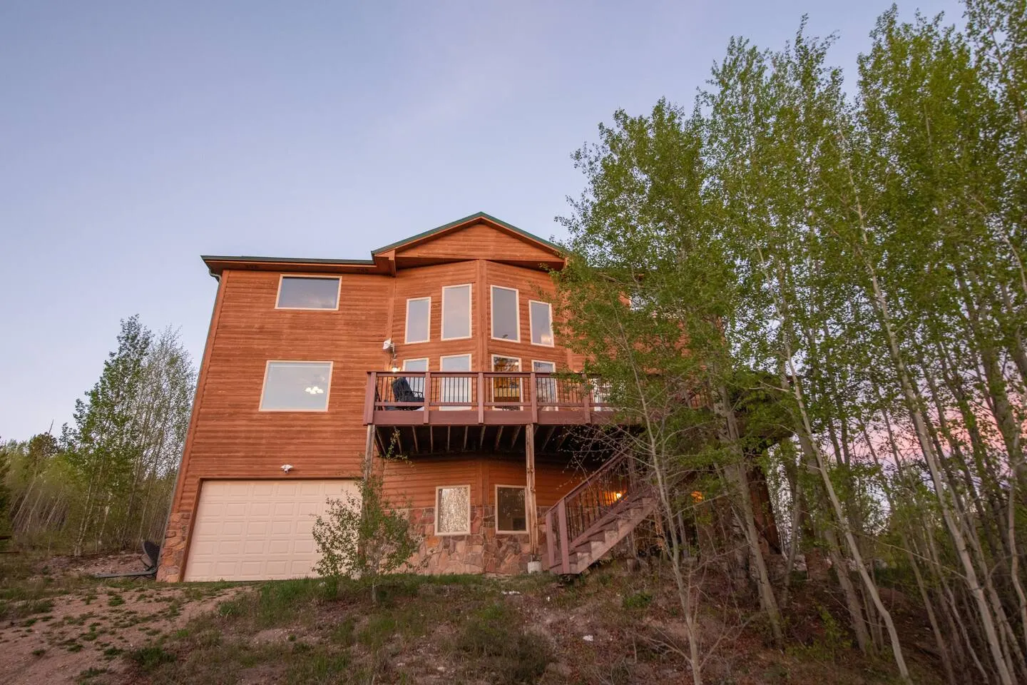 Private 5-Acre Winter Retreat | Fireplace — photo 2
