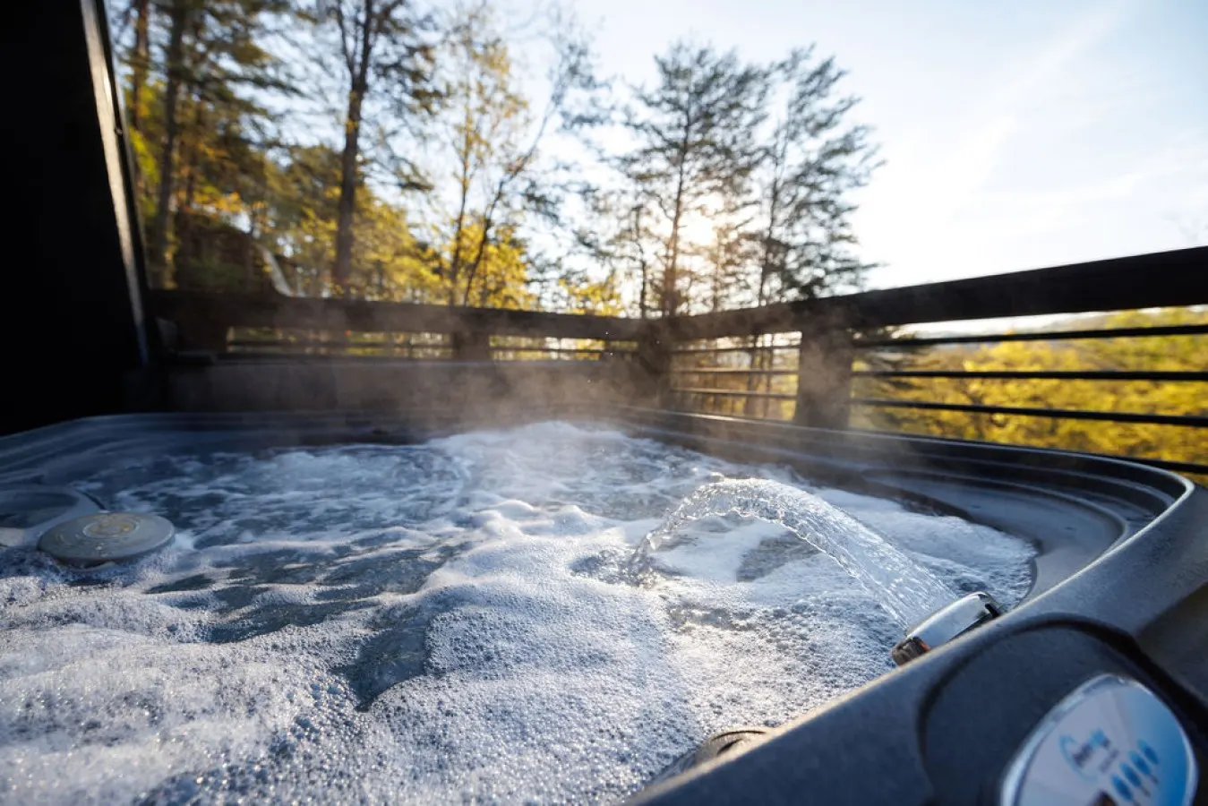 Romantic Smoky Mtn A Frame Hot Tub Views Fire Pit 2