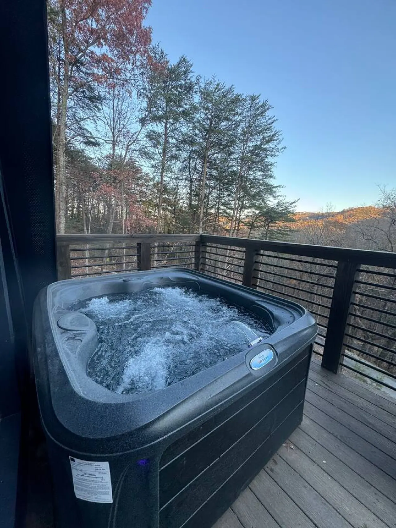Romantic Smoky Mtn A Frame Hot Tub Views Fire Pit 12