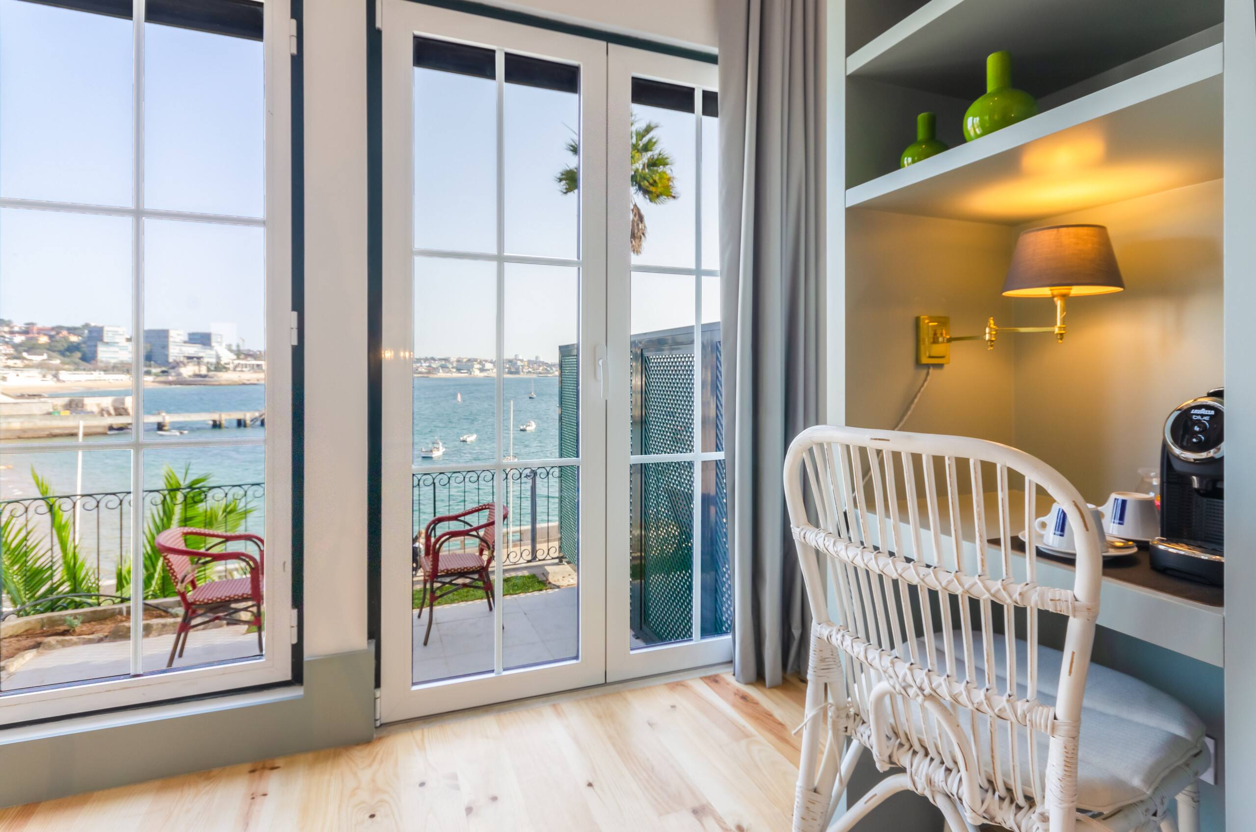 Westlight Cascais Chalet Quarto Deluxe Vista Mar 6
