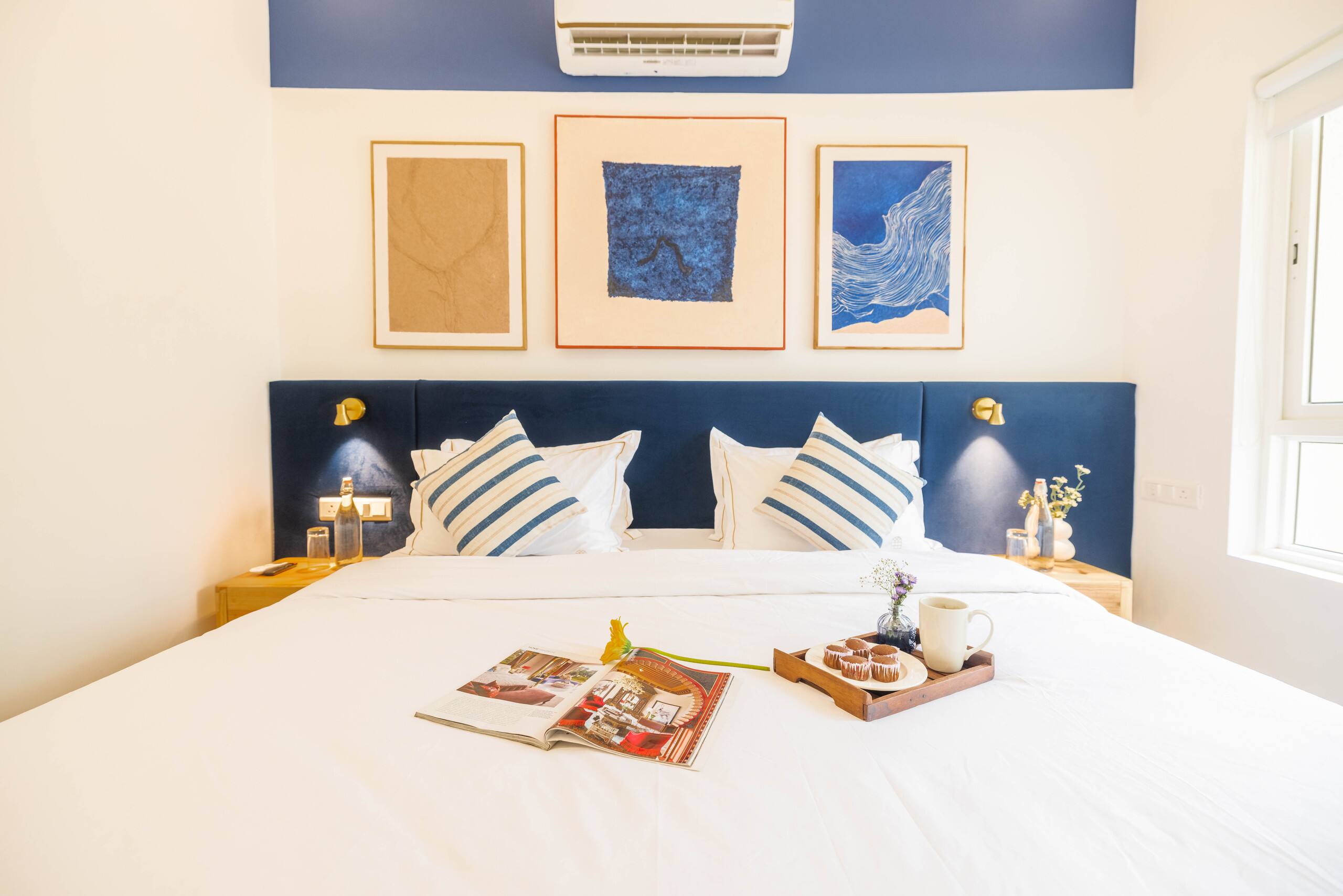Cozy 2BR Candolim Escape | Pool, Gym & Hill Views 8
