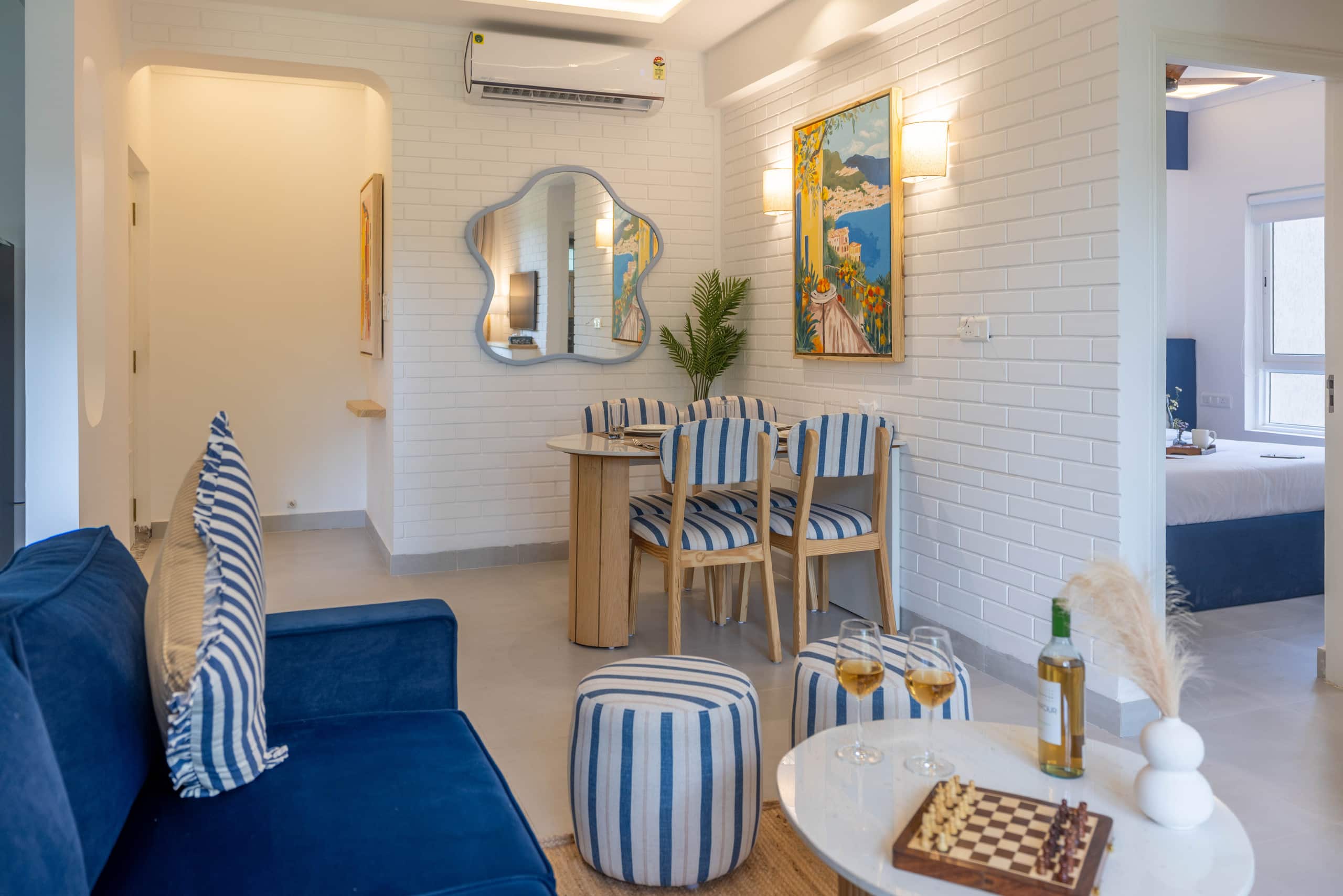 Cozy 2BR Candolim Escape | Pool, Gym & Hill Views 16