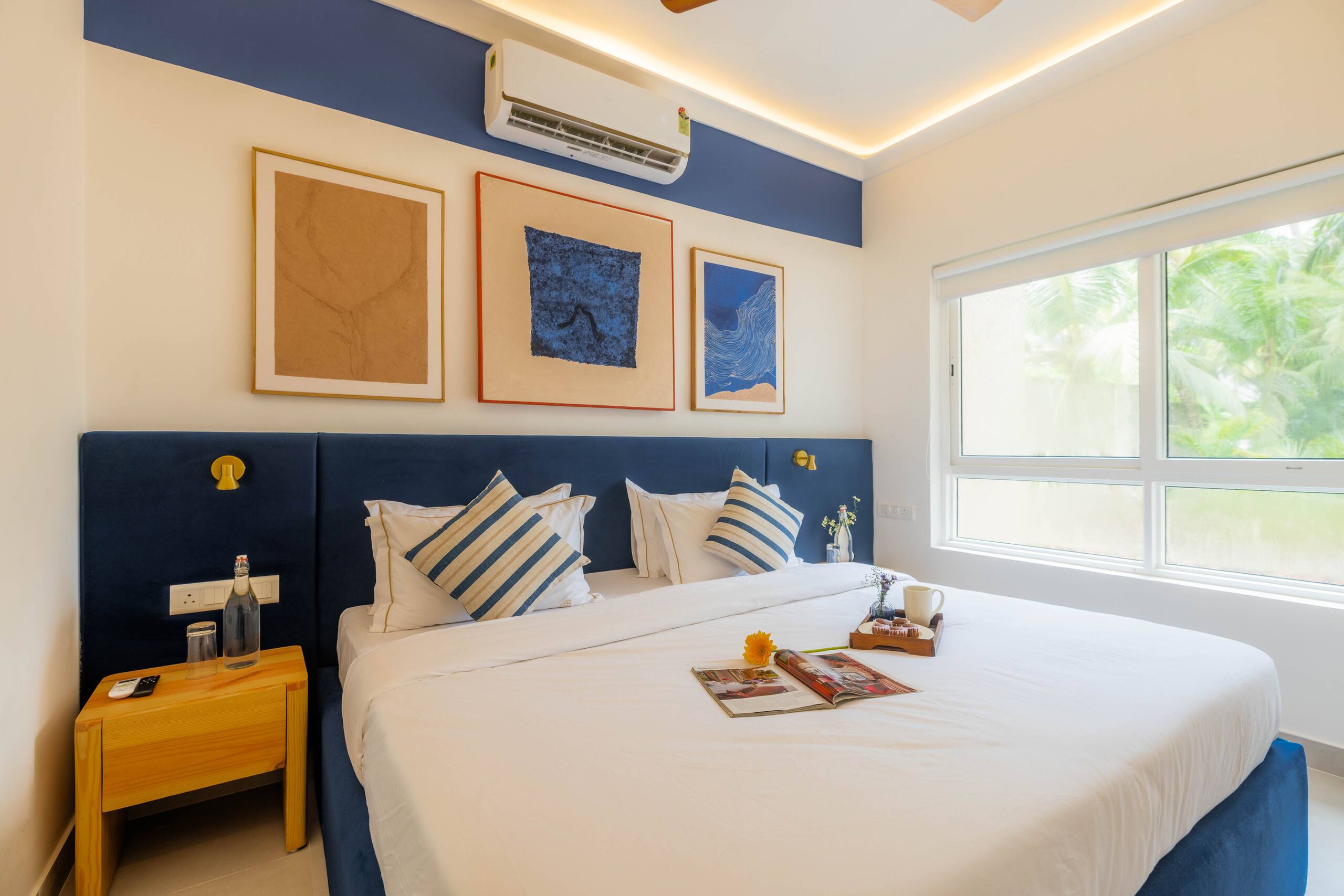Cozy 2BR Candolim Escape | Pool, Gym & Hill Views 19