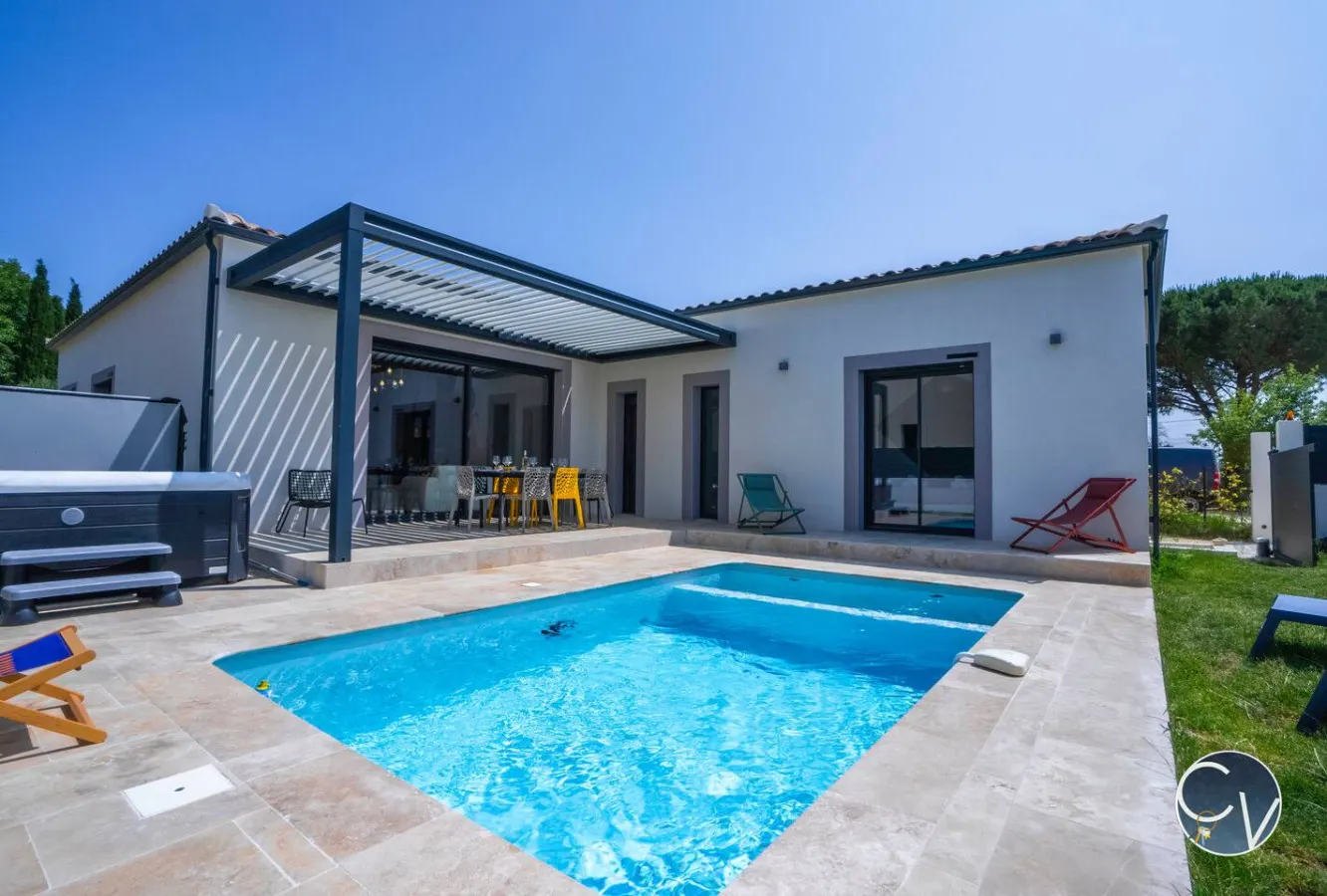 Superbe villa climatisée-Grand jacuzzi-Piscine 2