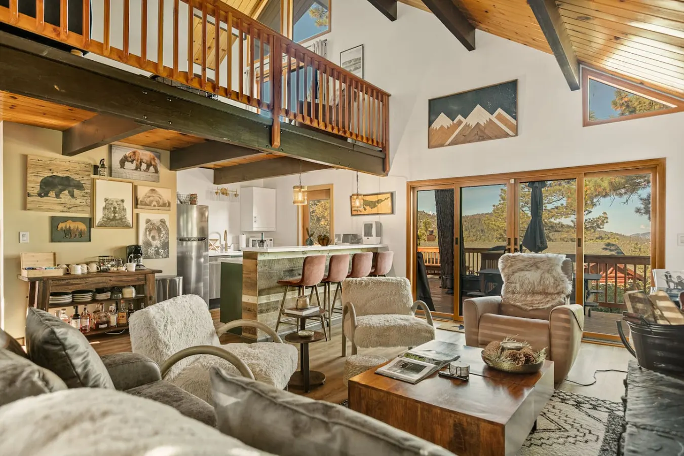 Soul Peak Mountain Cabin w/ Deck & Hot Tub 2