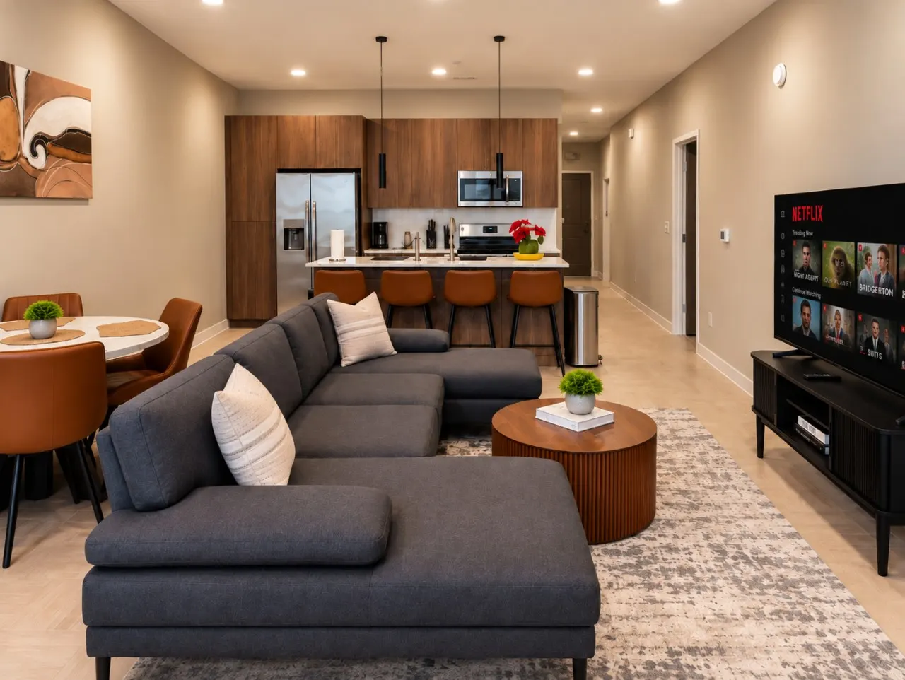 Skyline Escape 3BR + King Bed 5