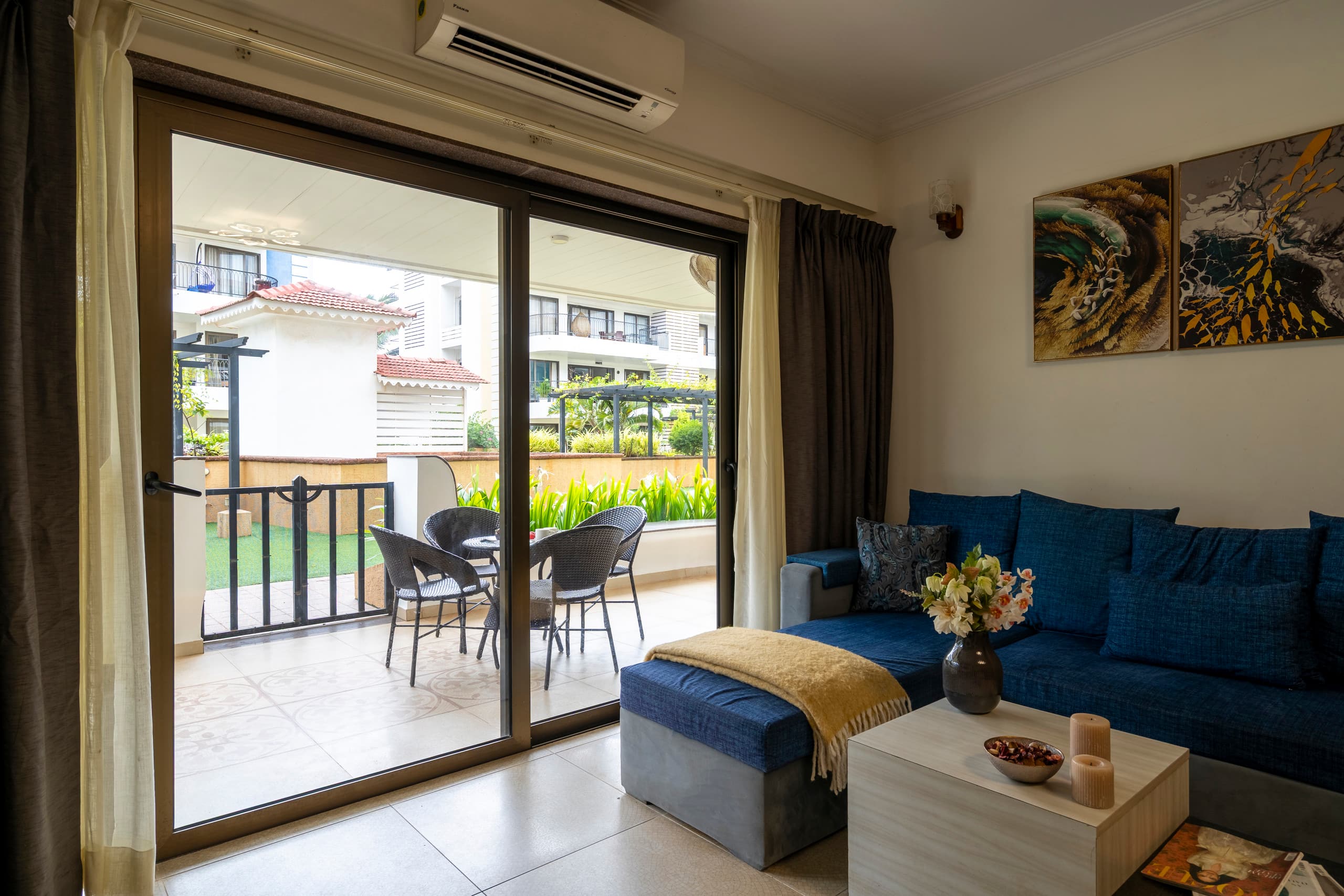 Staymaster SurfShore | 2BR w/ Pools & Gym in Baga 13