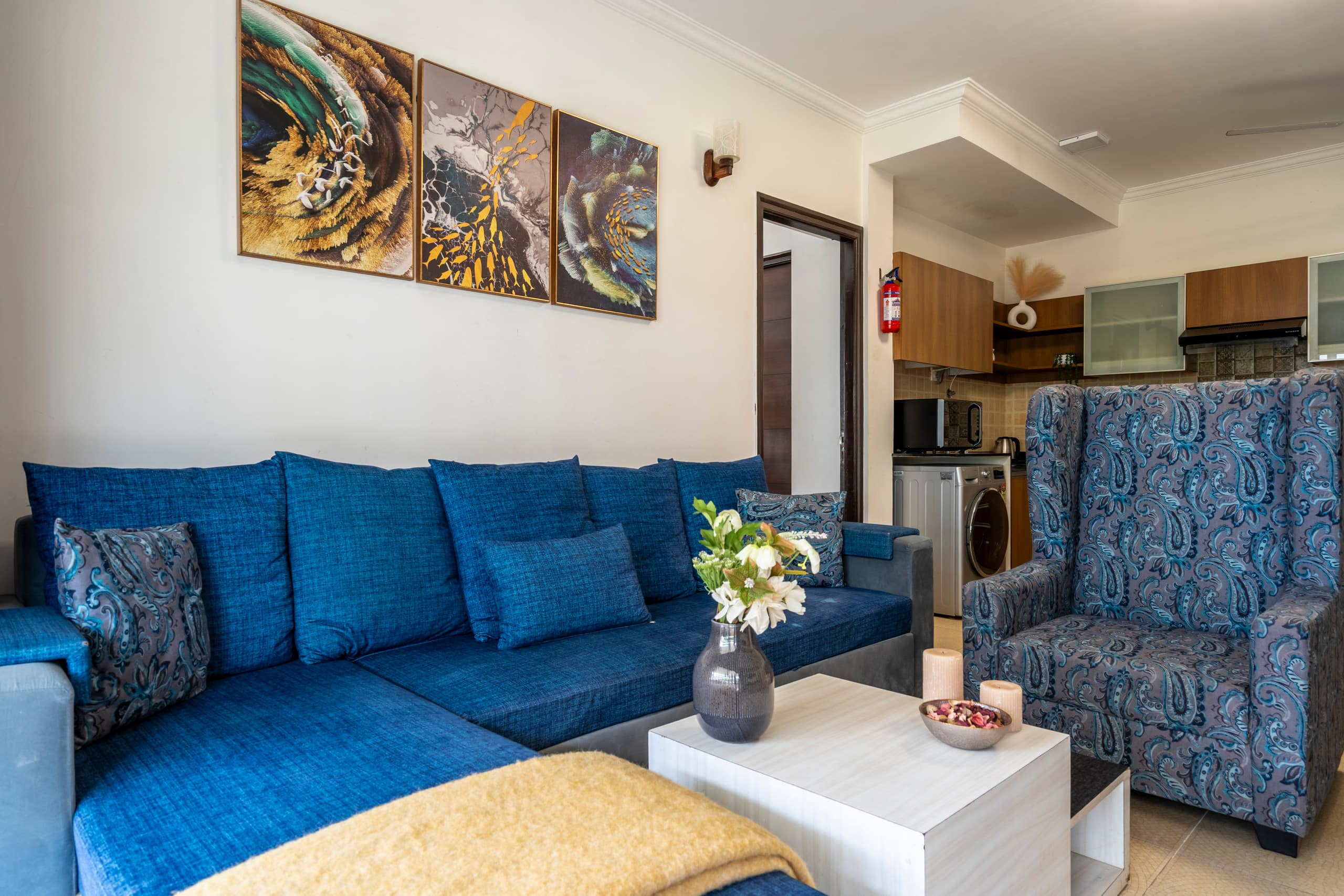 Staymaster SurfShore | 2BR w/ Pools & Gym in Baga 11