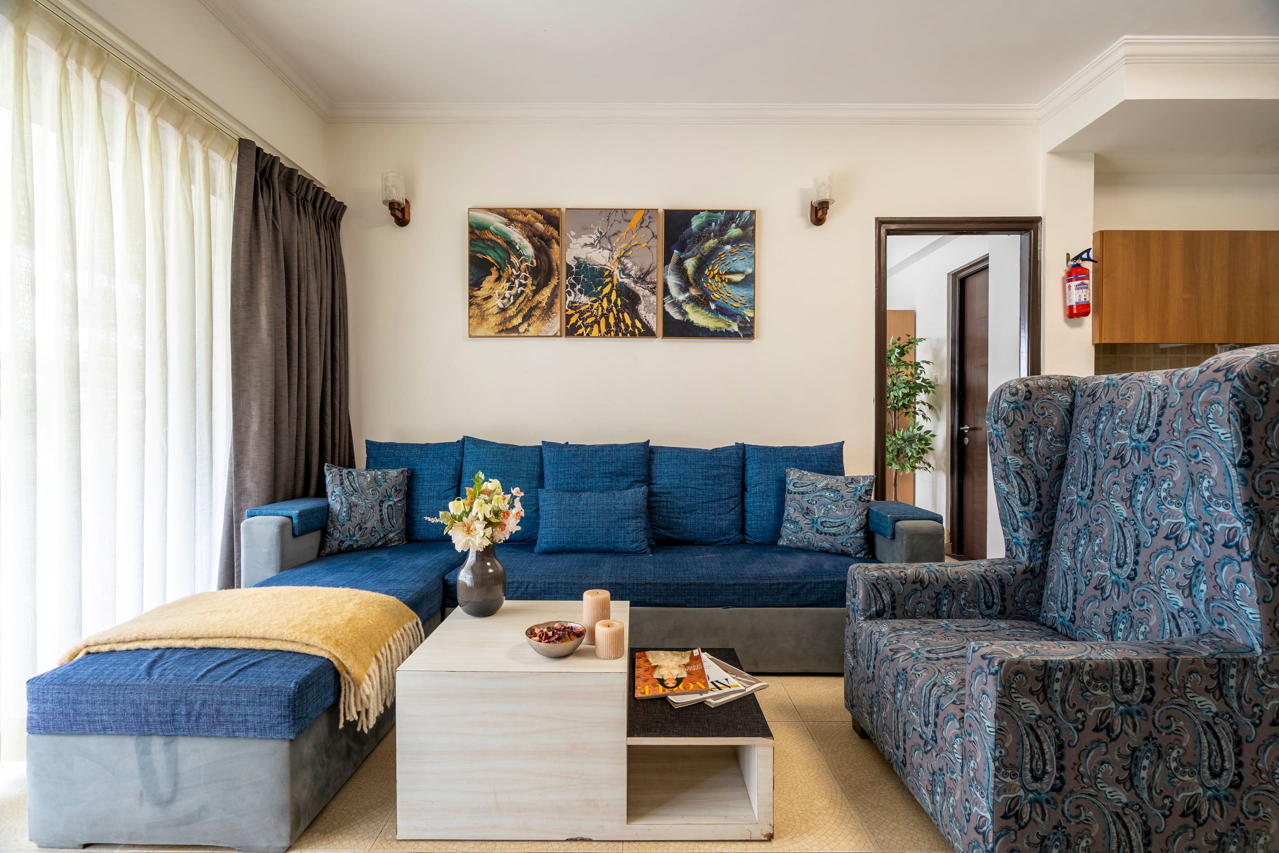Staymaster SurfShore | 2BR w/ Pools & Gym in Baga 6