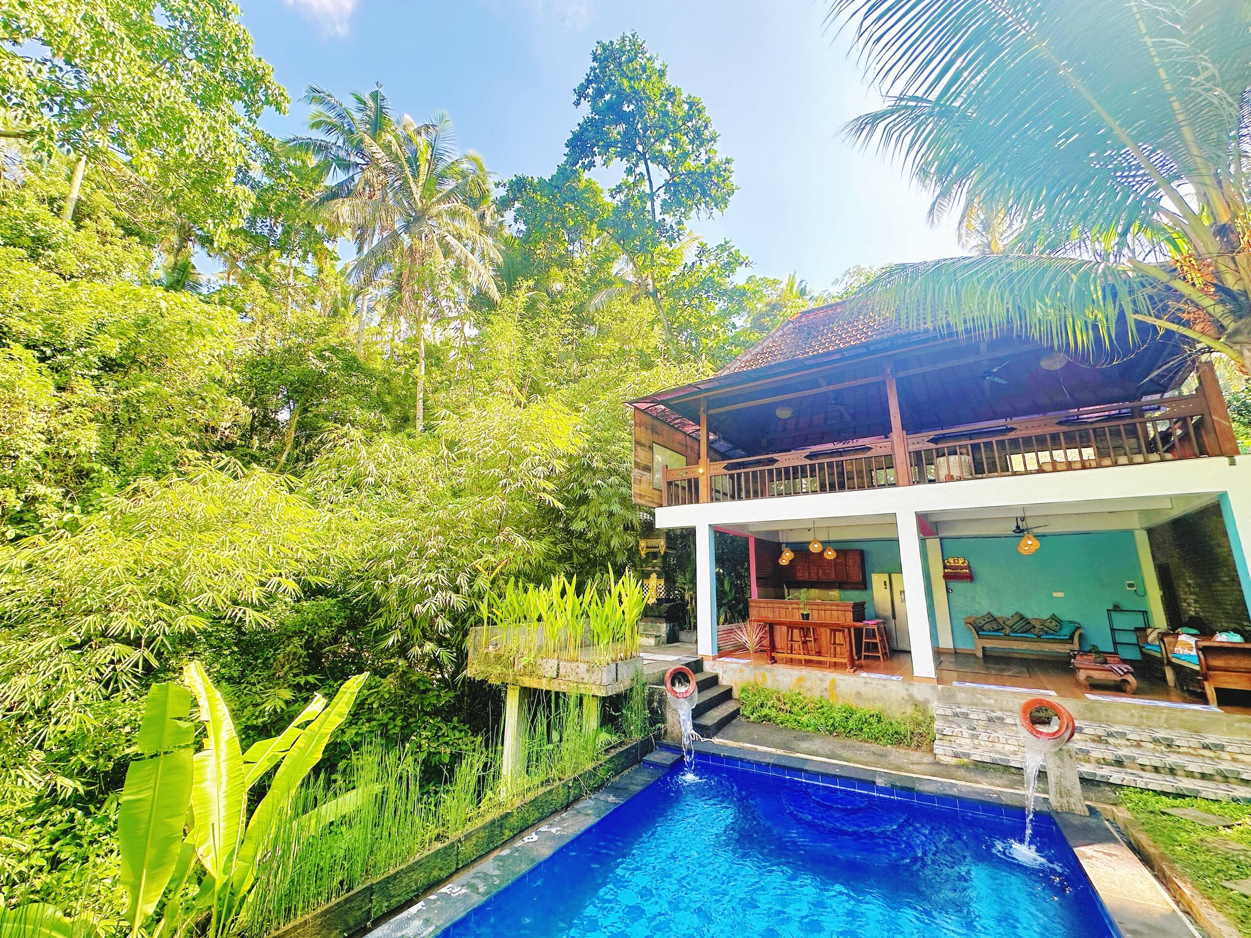 Ubud Jungle Escape Cute Private Joglo Shared Pool 19