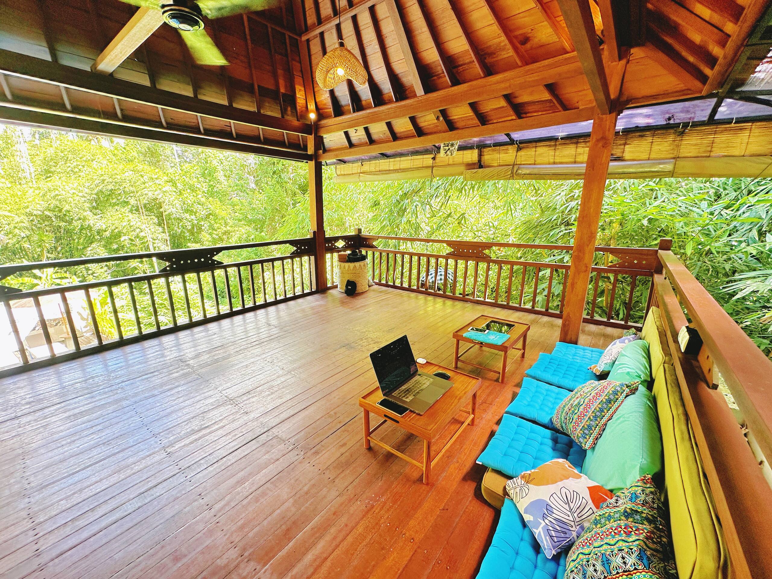 Ubud Jungle Escape Cute Private Joglo Shared Pool 15