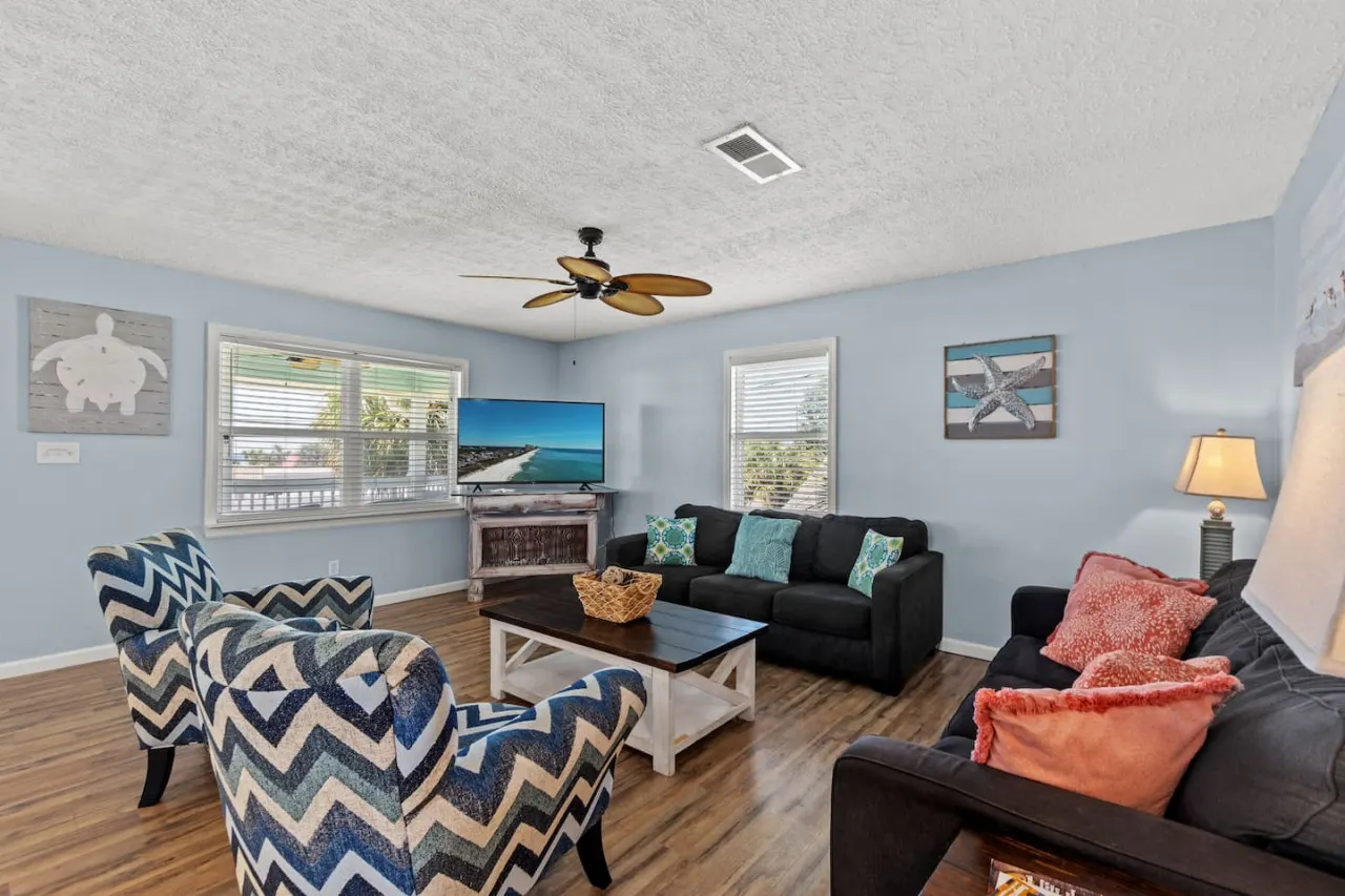Anchors Away – Gulf Views, Private Pool, Golf Cart & Fire Pit Retreat 10