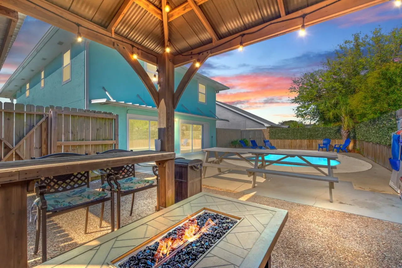 Anchors Away – Gulf Views, Private Pool, Golf Cart & Fire Pit Retreat 4