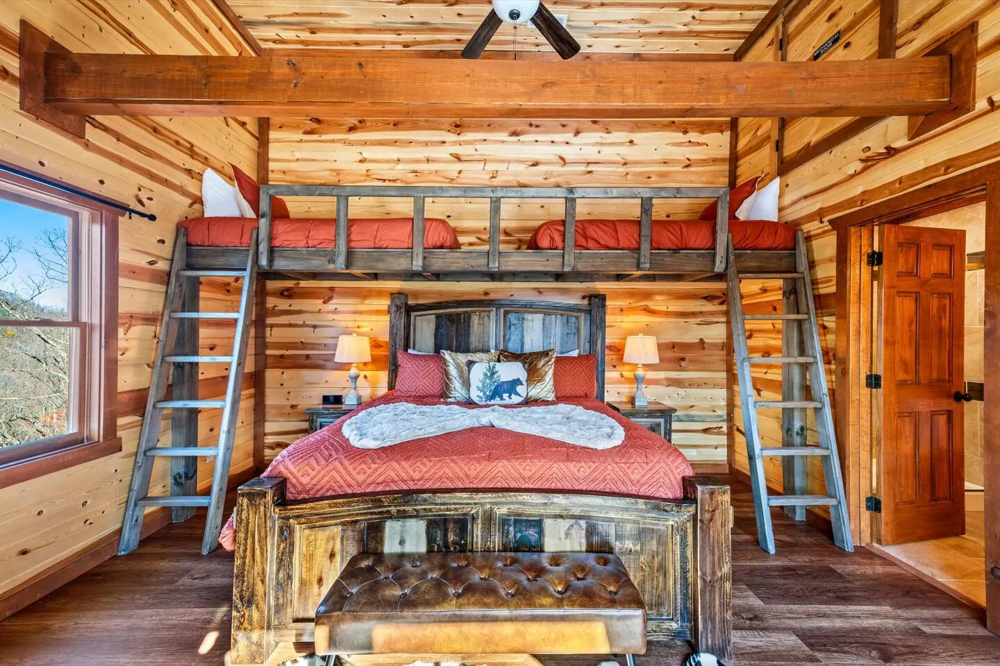 6 ensuite large bedrooms - private pool - hot tub 4