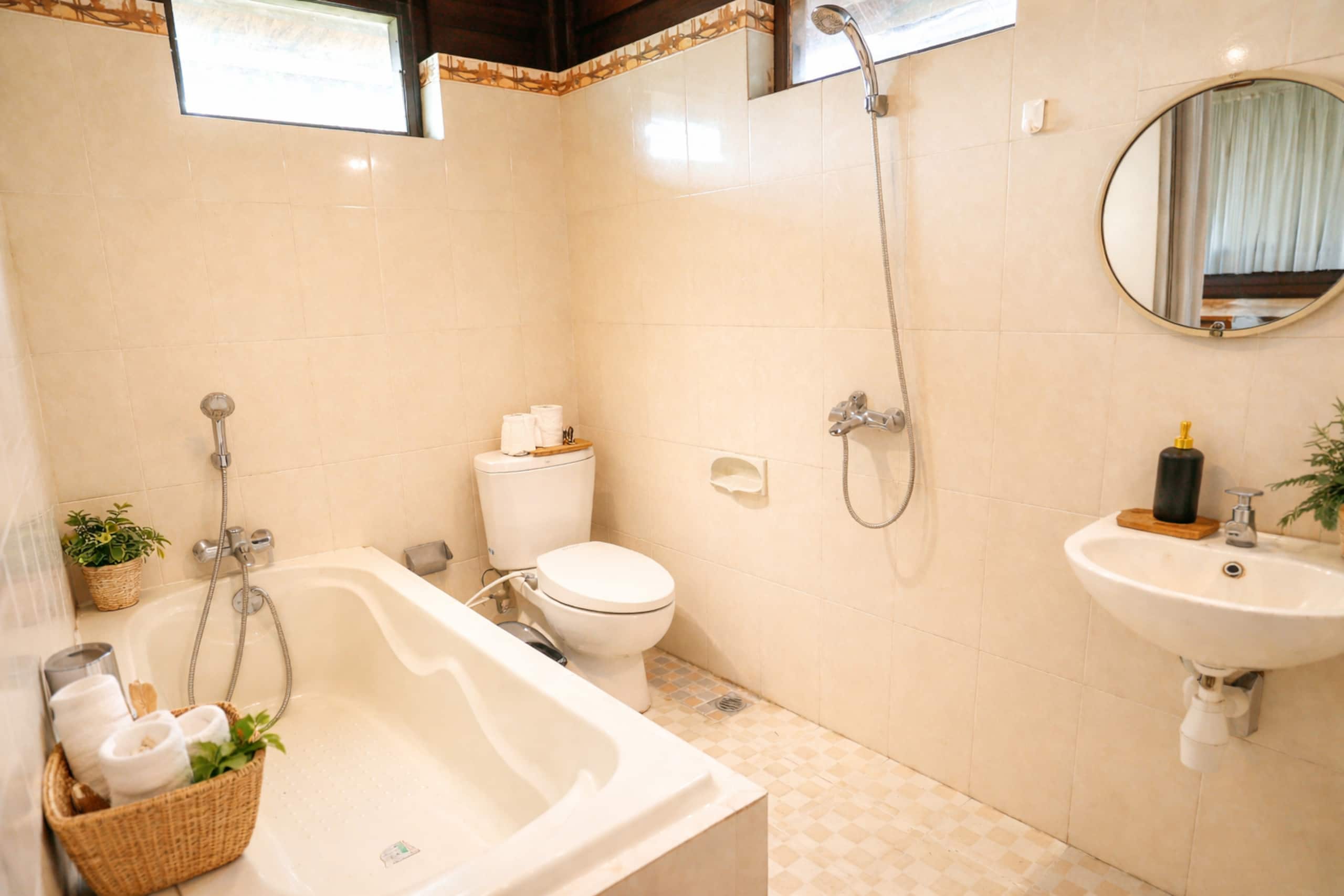 wooden house with private Pool and kitchen_2BDR 7