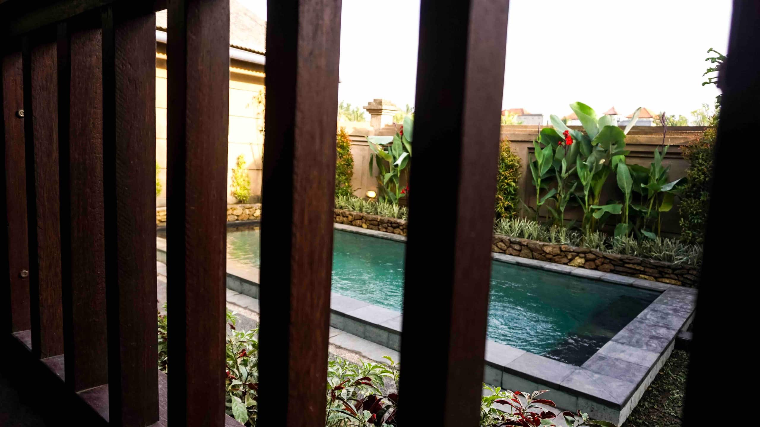 wooden house with private Pool and kitchen_2BDR 13