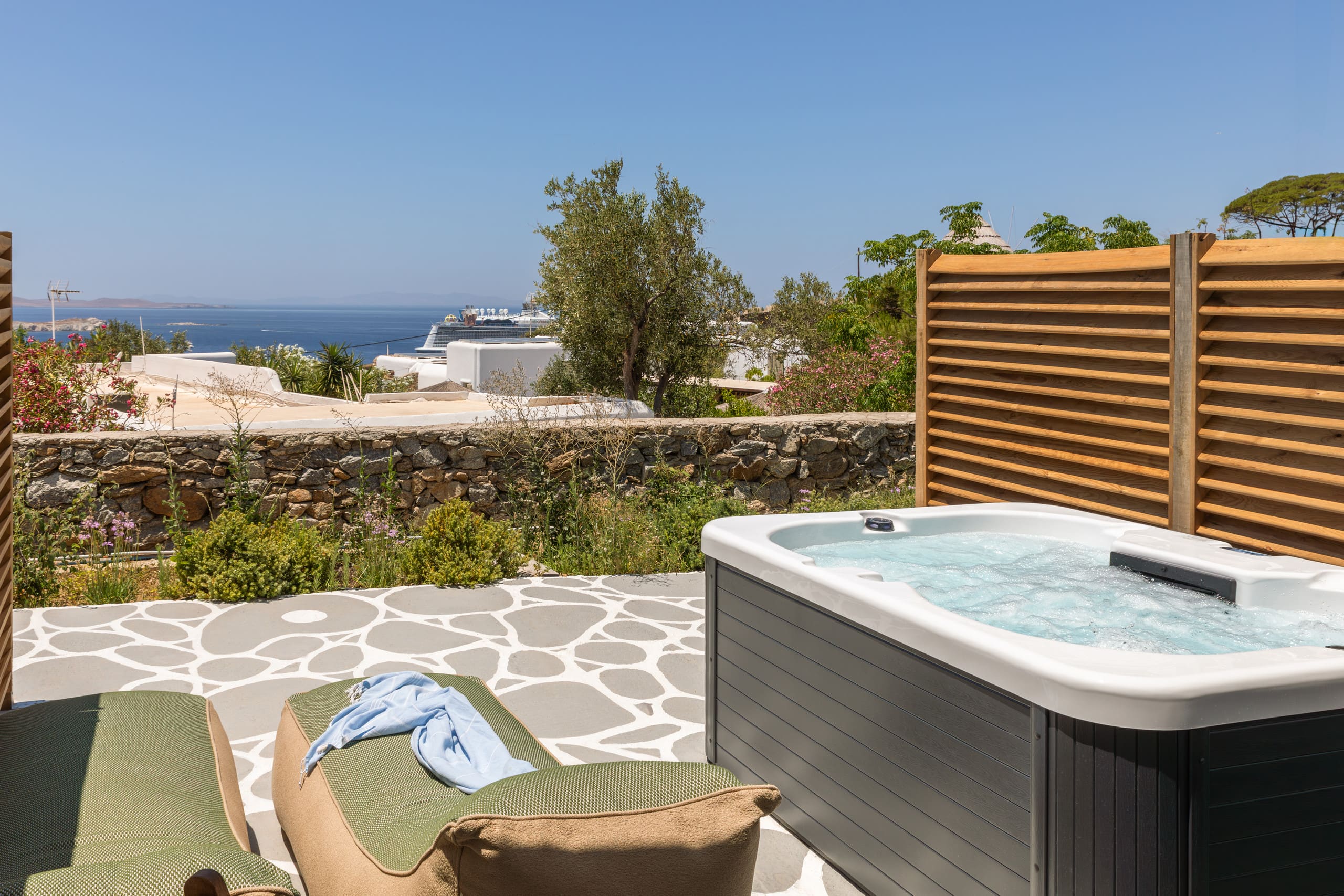 Mykonos Lagom 2 Sea View Studio(180° Sunset Bar)! - Apartments for Rent in Mykonos, Greece 25