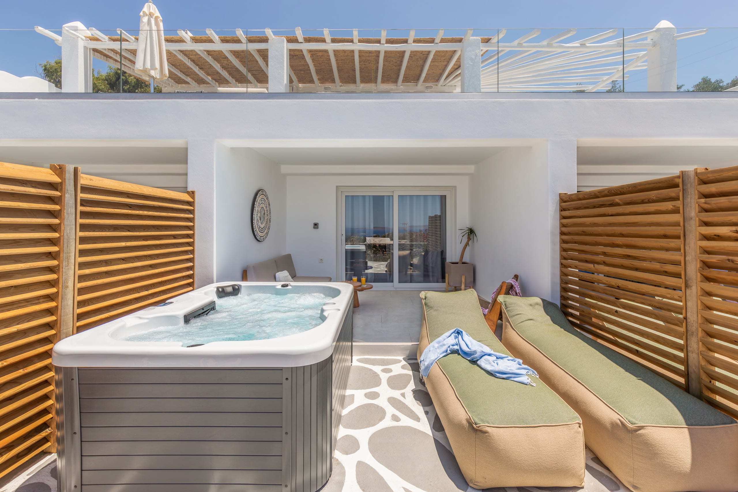 Mykonos Lagom 2 Sea View Studio(180° Sunset Bar)! - Apartments for Rent in Mykonos, Greece 24