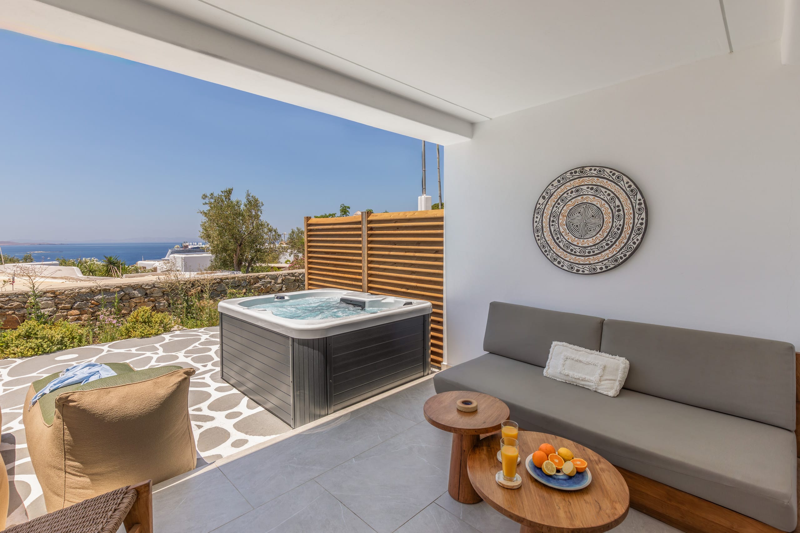 Mykonos Lagom 2 Sea View Studio(180° Sunset Bar)! - Apartments for Rent in Mykonos, Greece 27