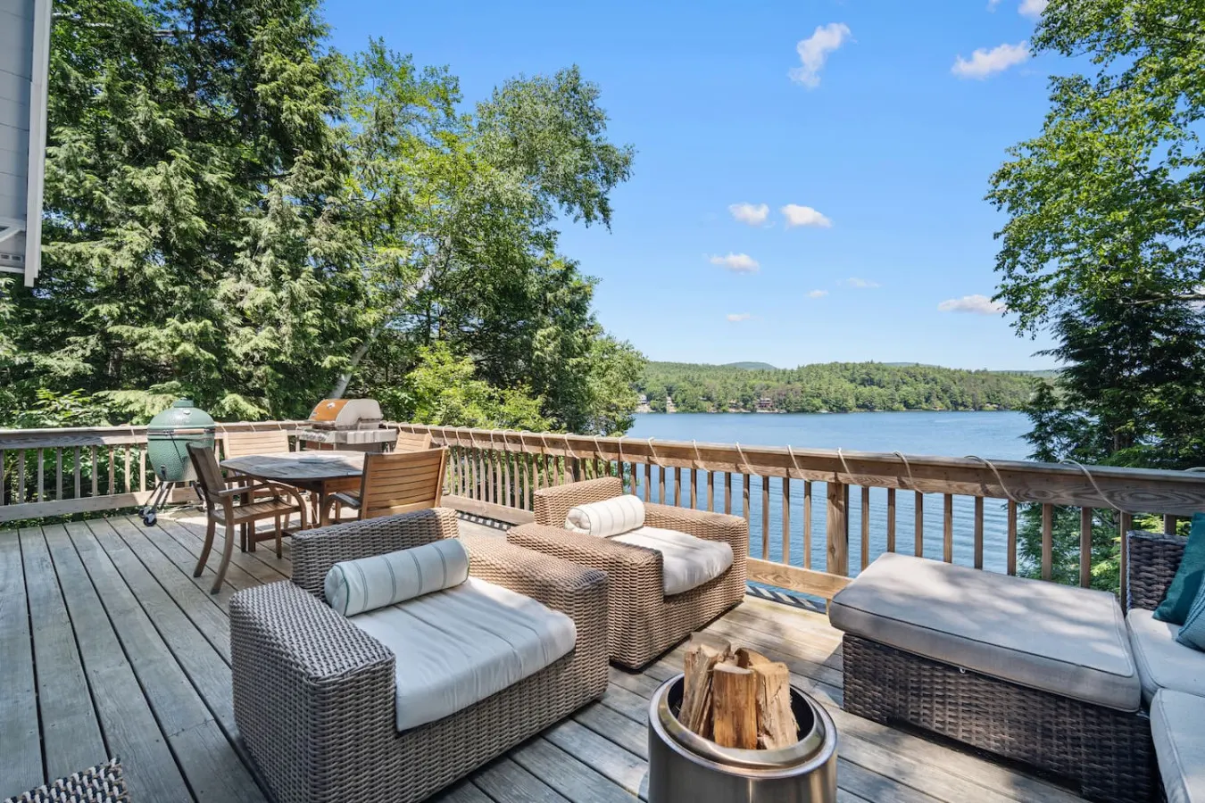 Lake Front Cabin with Private Dock & Amazing Views