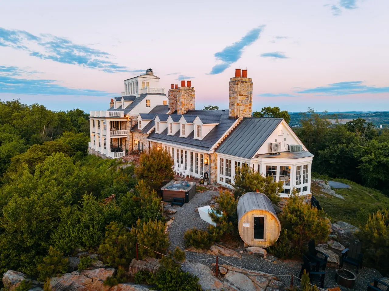 Roundtop Mansion on 135 Acre Estate with Indoor Pool 15