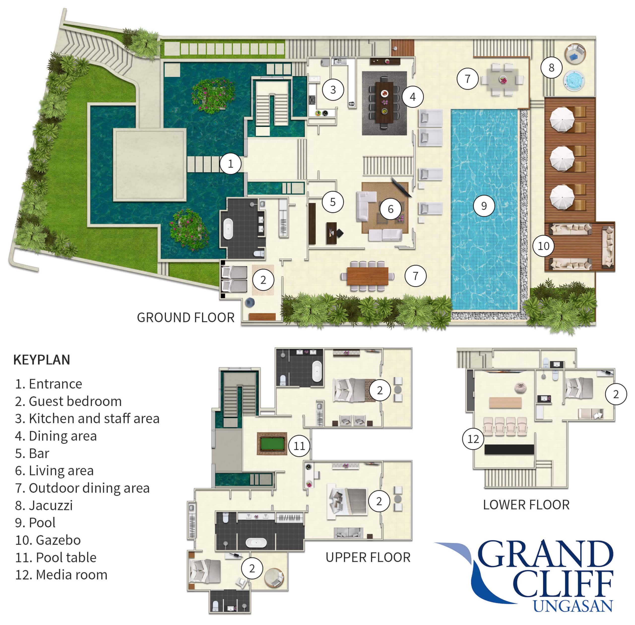 5BR Resort Villa w / Jacuzzi & Pool 35